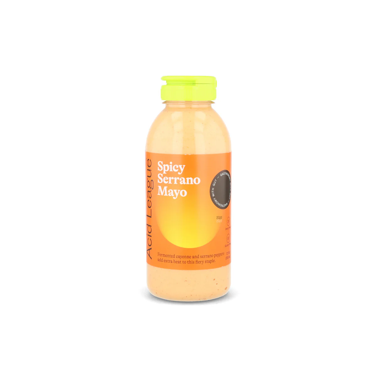 Short Dated Acid League Spicy Serrano Mayo, 355ml
