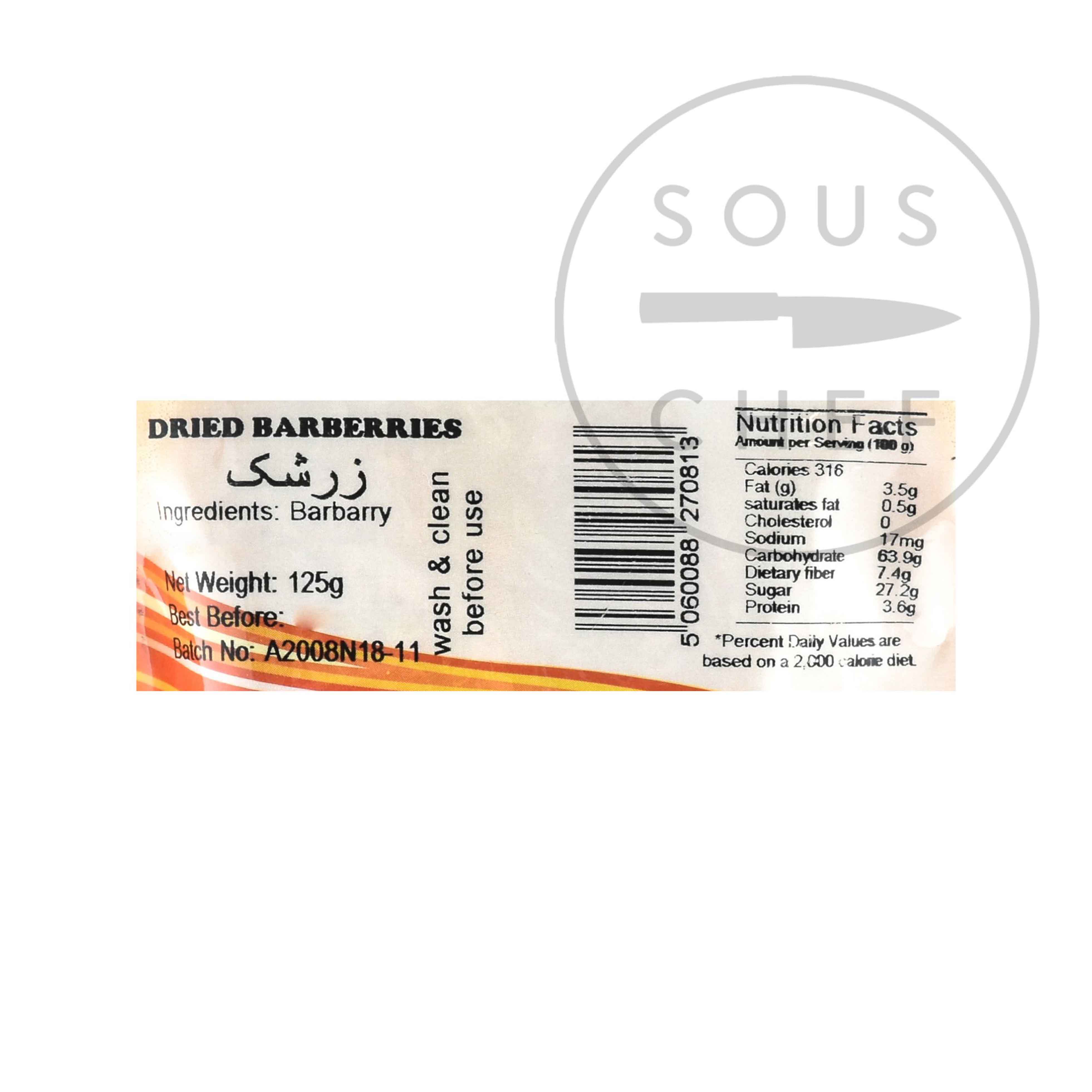 Anjoman Barberries, 125g - Image 2
