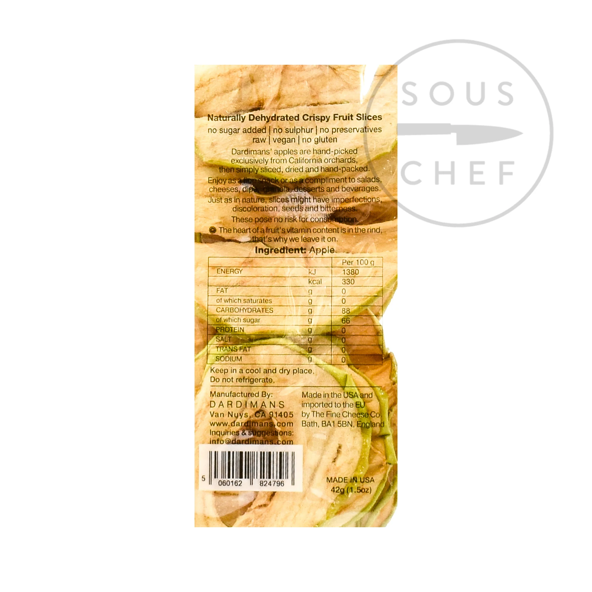 California Crisps Apple Sllces, 43g - Image 2