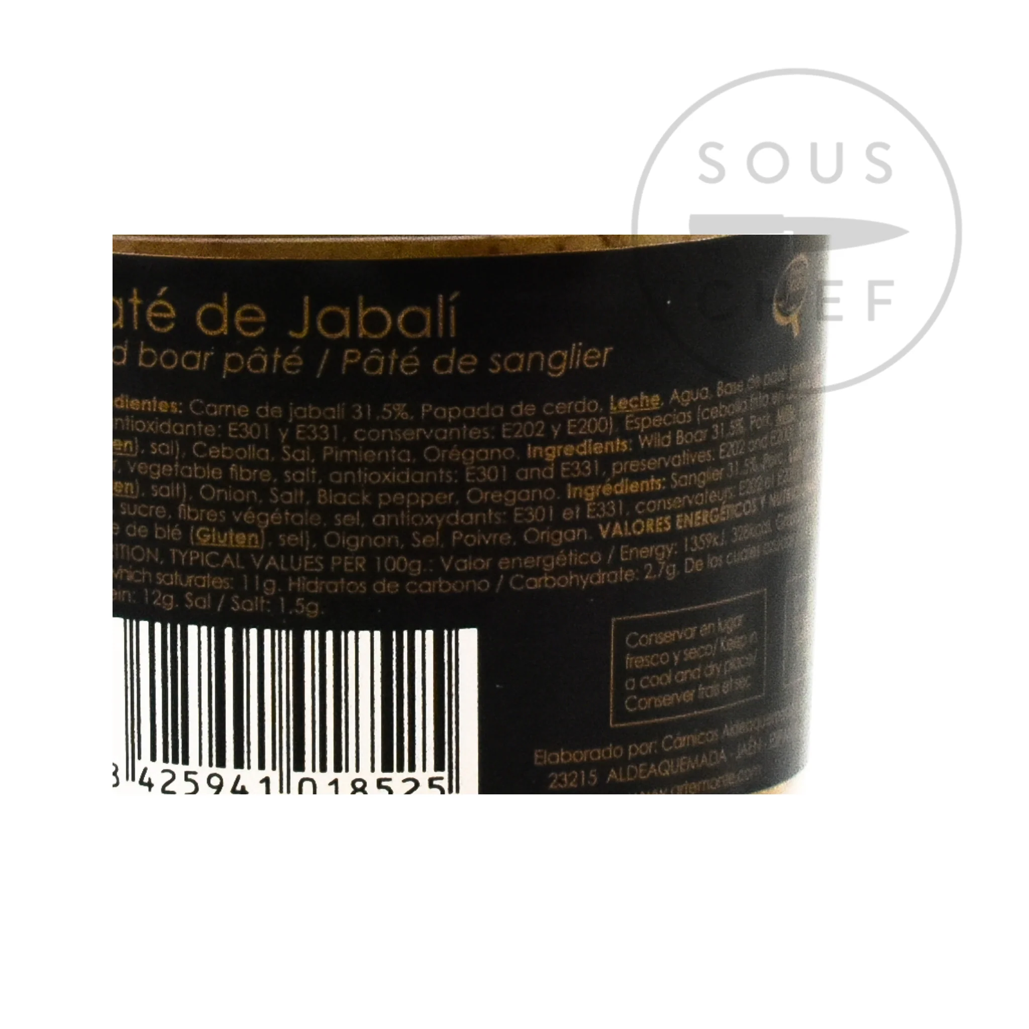 ArteMonte Wild Boar Pate, 100g - Image 2