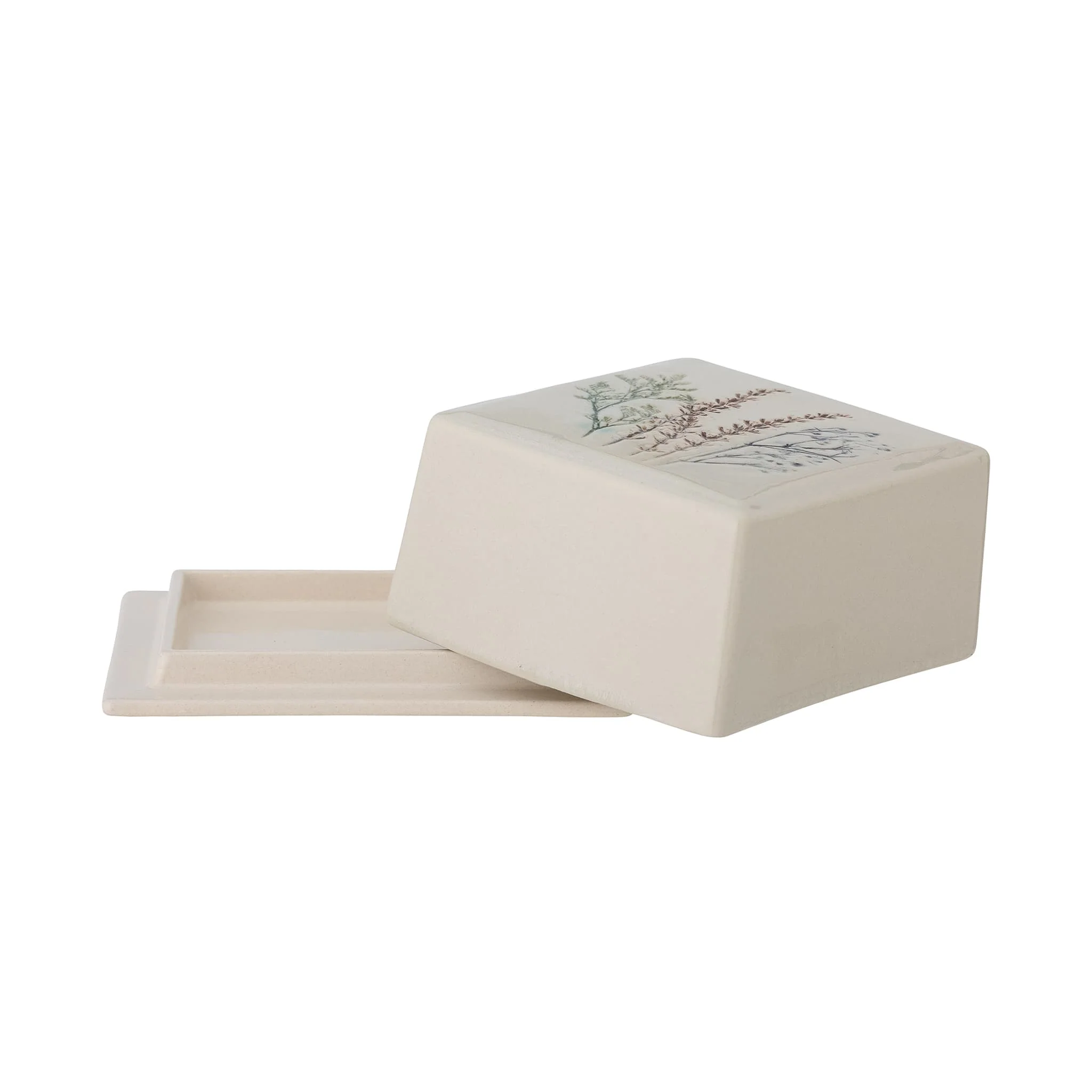 Bea Floral Butter Dish, 15cm - Image 2
