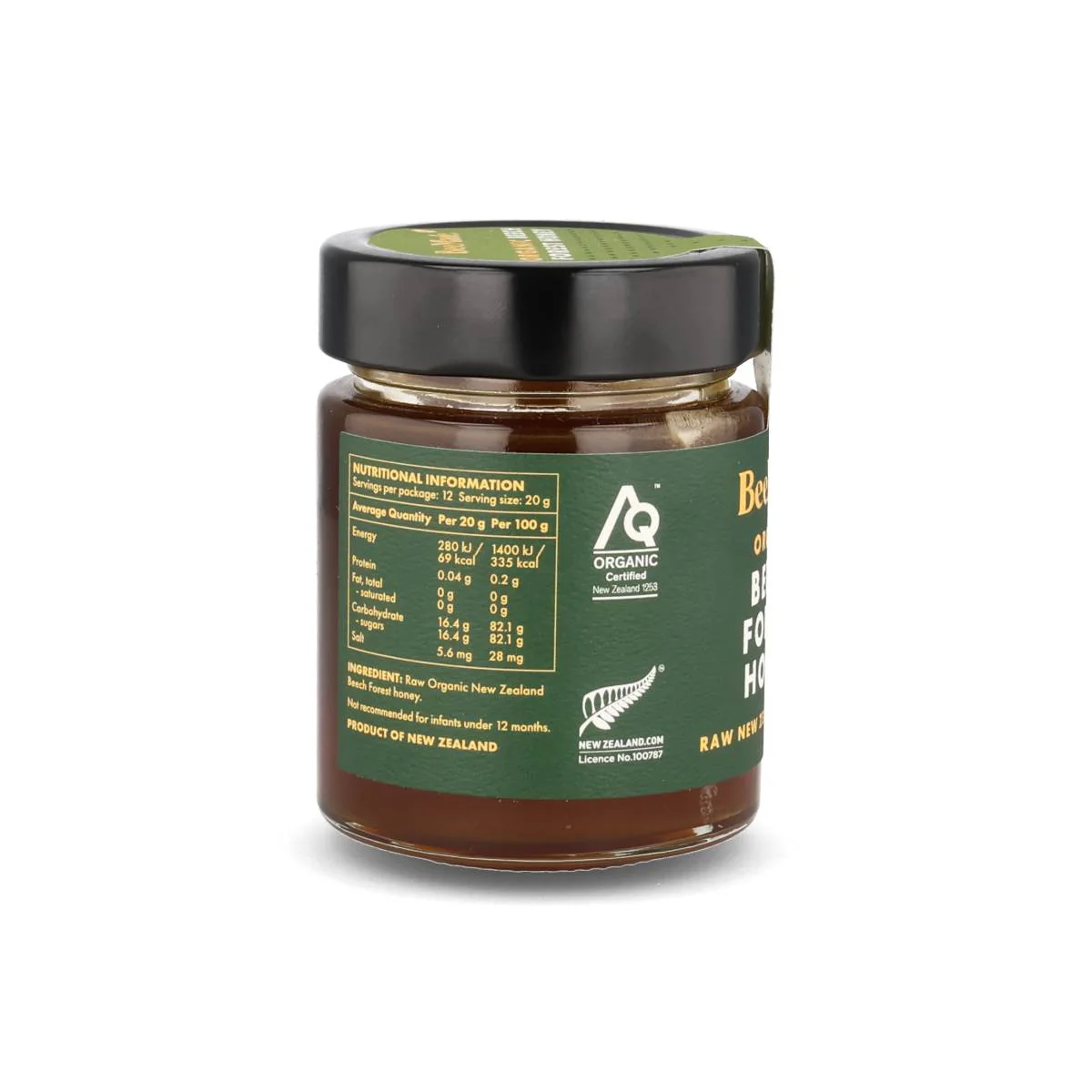 BeeMade Organic Beech Forest Honey, 250g - Image 2