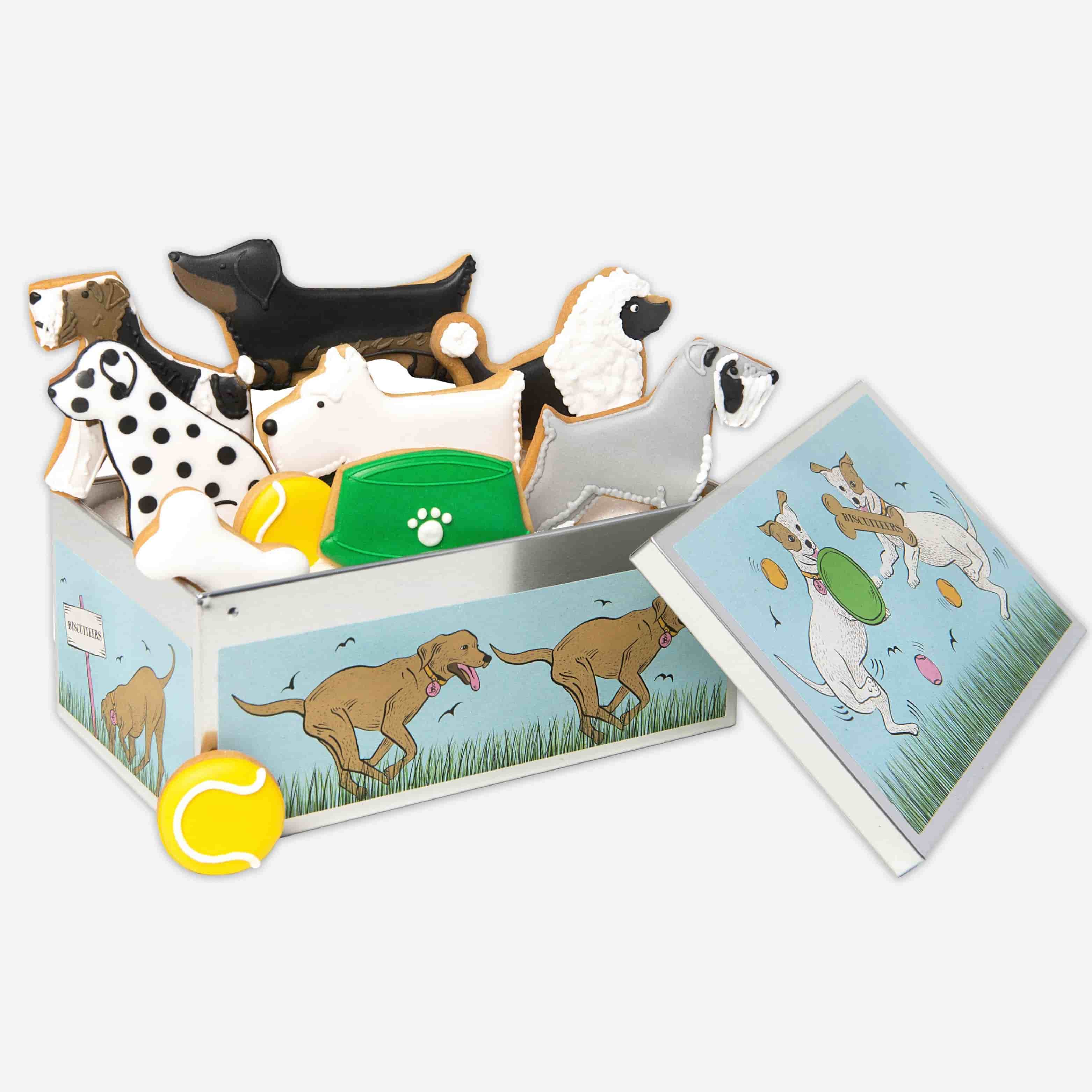 Biscuiteers Best in Show Iced Biscuits in Tin, 130g