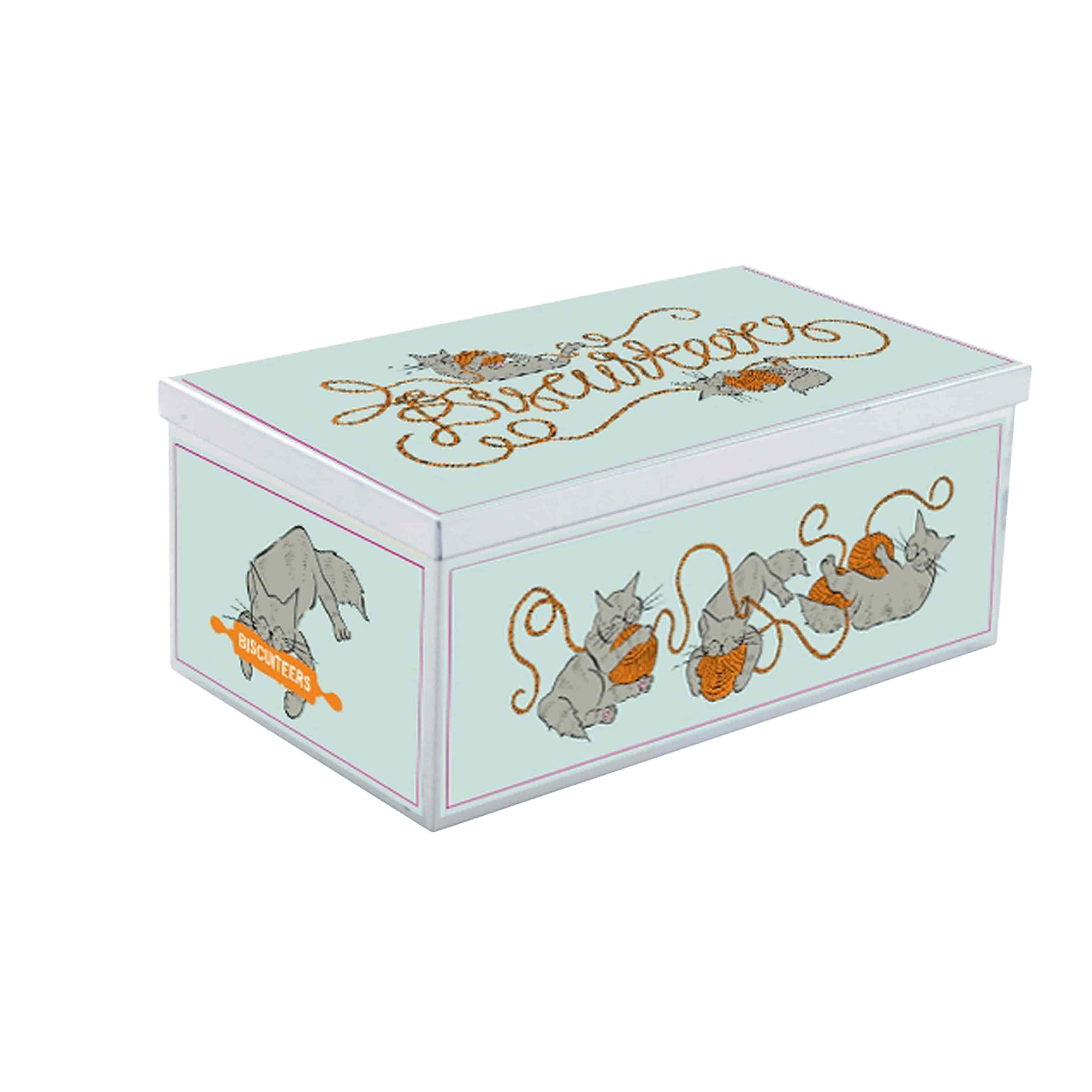 Biscuiteers Cool for Cats Iced Biscuits in Tin, 130g - Image 2