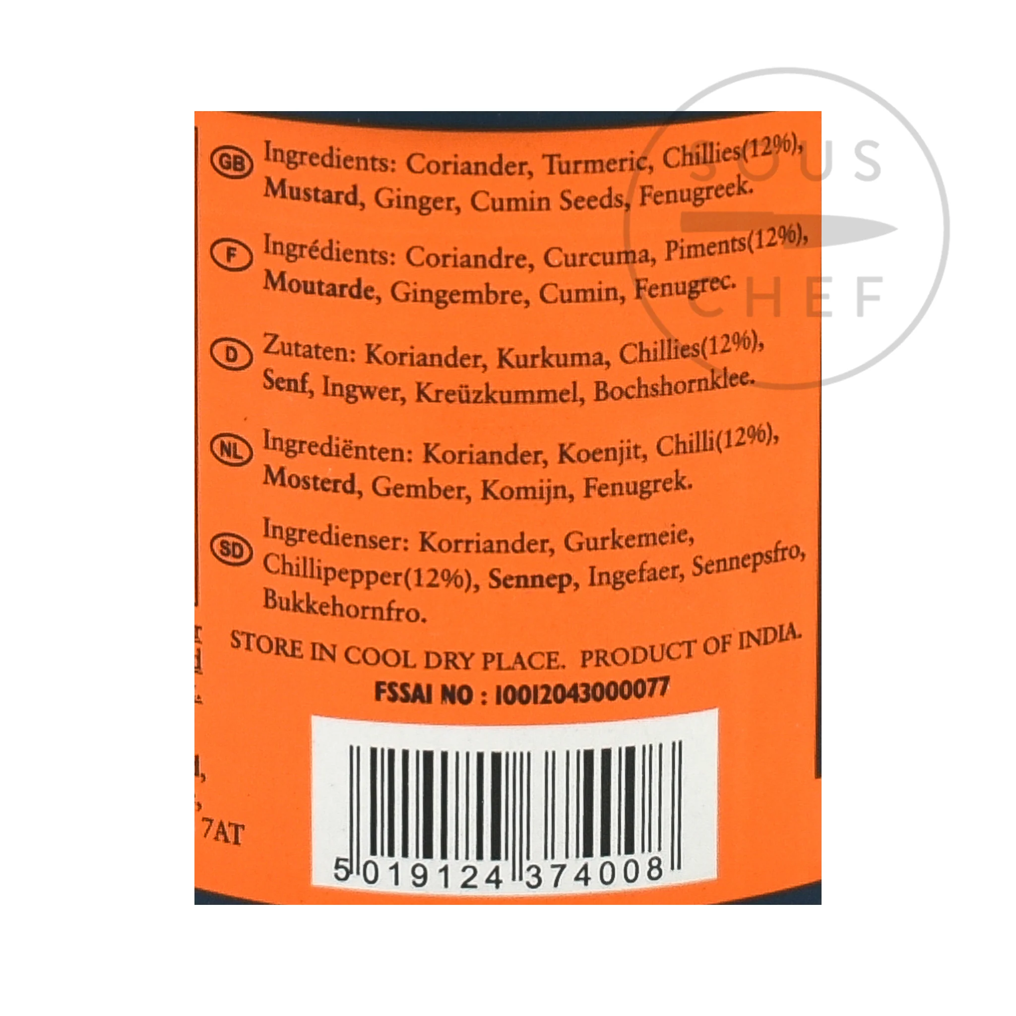 Bolst's Curry Powder Hot, 100g - Image 2