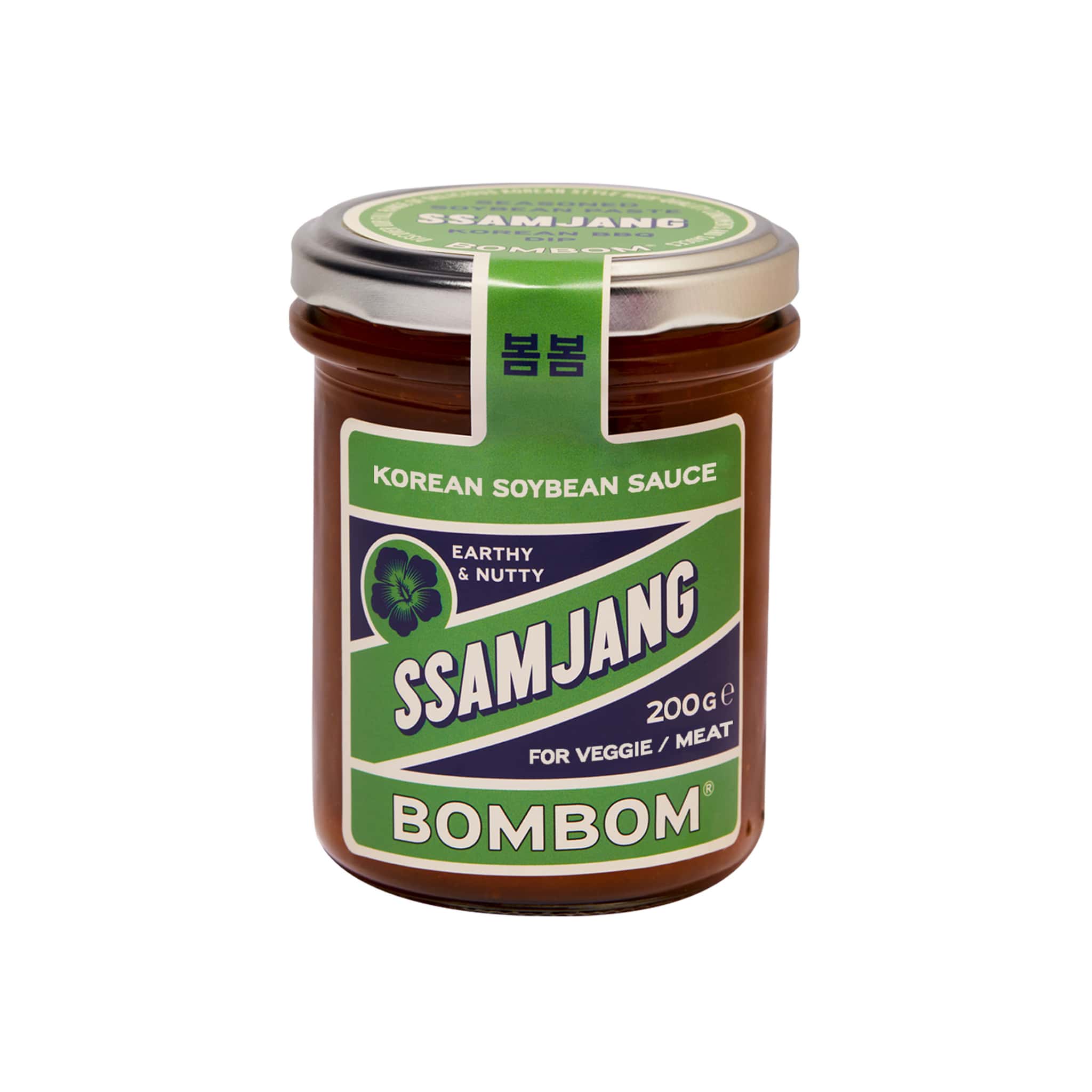 Bombom Korean Ssamjang Seasoned Soybean Sauce, 190g