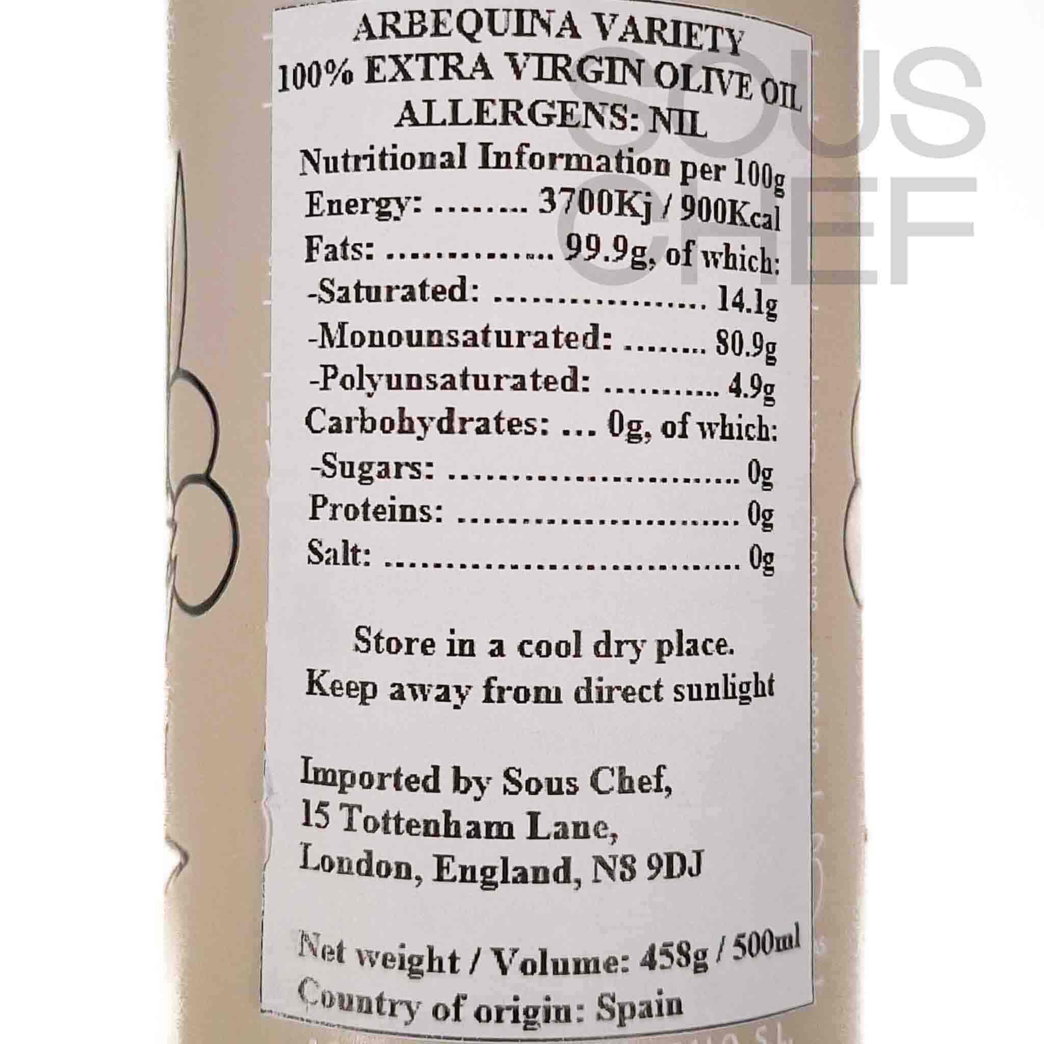 Bravoleum Arbequina Extra Virgin Olive Oil, 500ml - Image 2