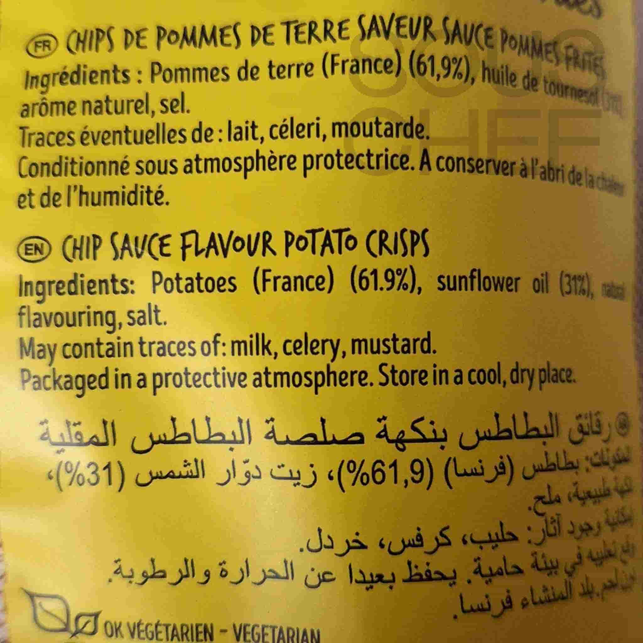 Bret's Pommes Frites Sauce Crisps, 125g - Image 3