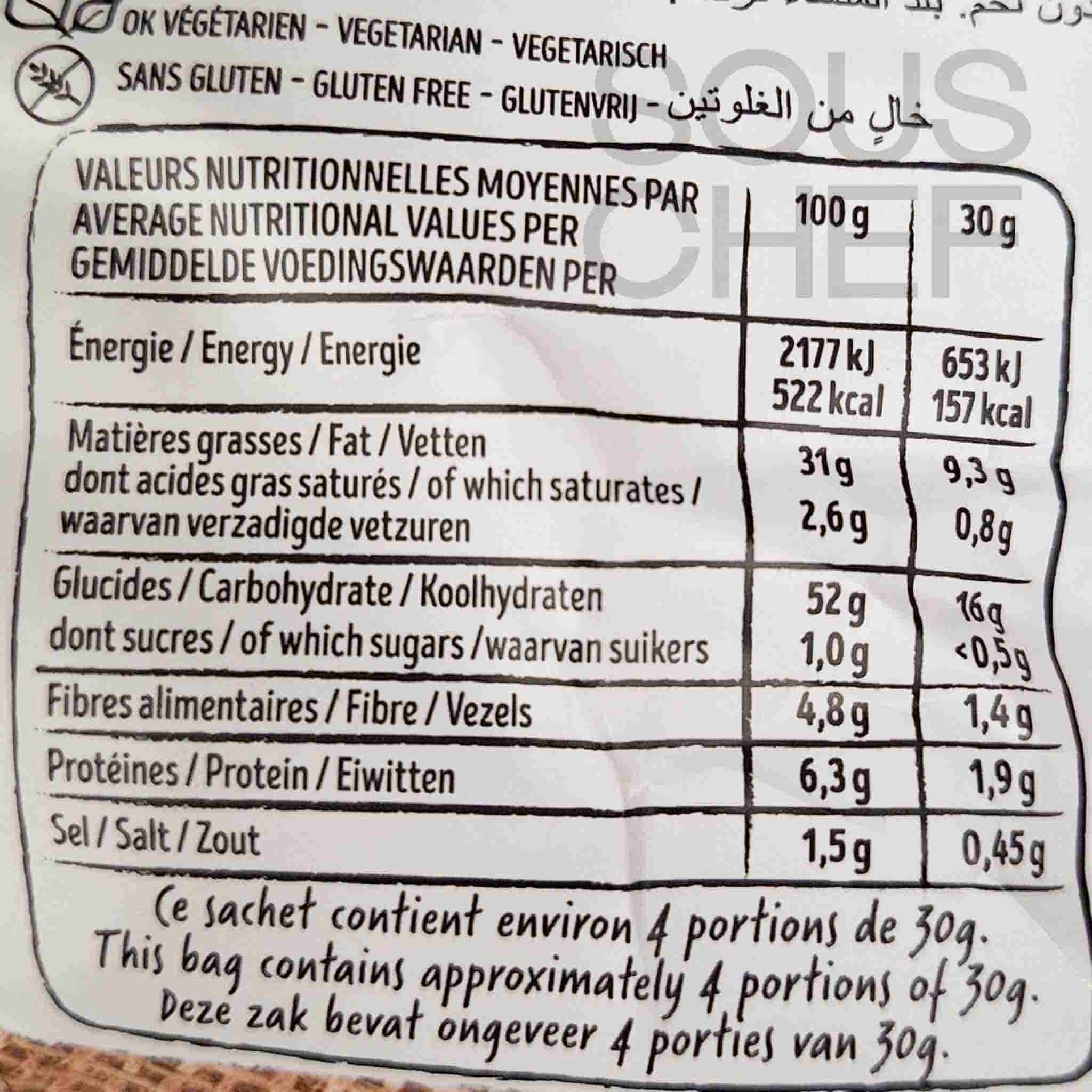 Bret's Salted Butter Crisps, 125g - Image 3
