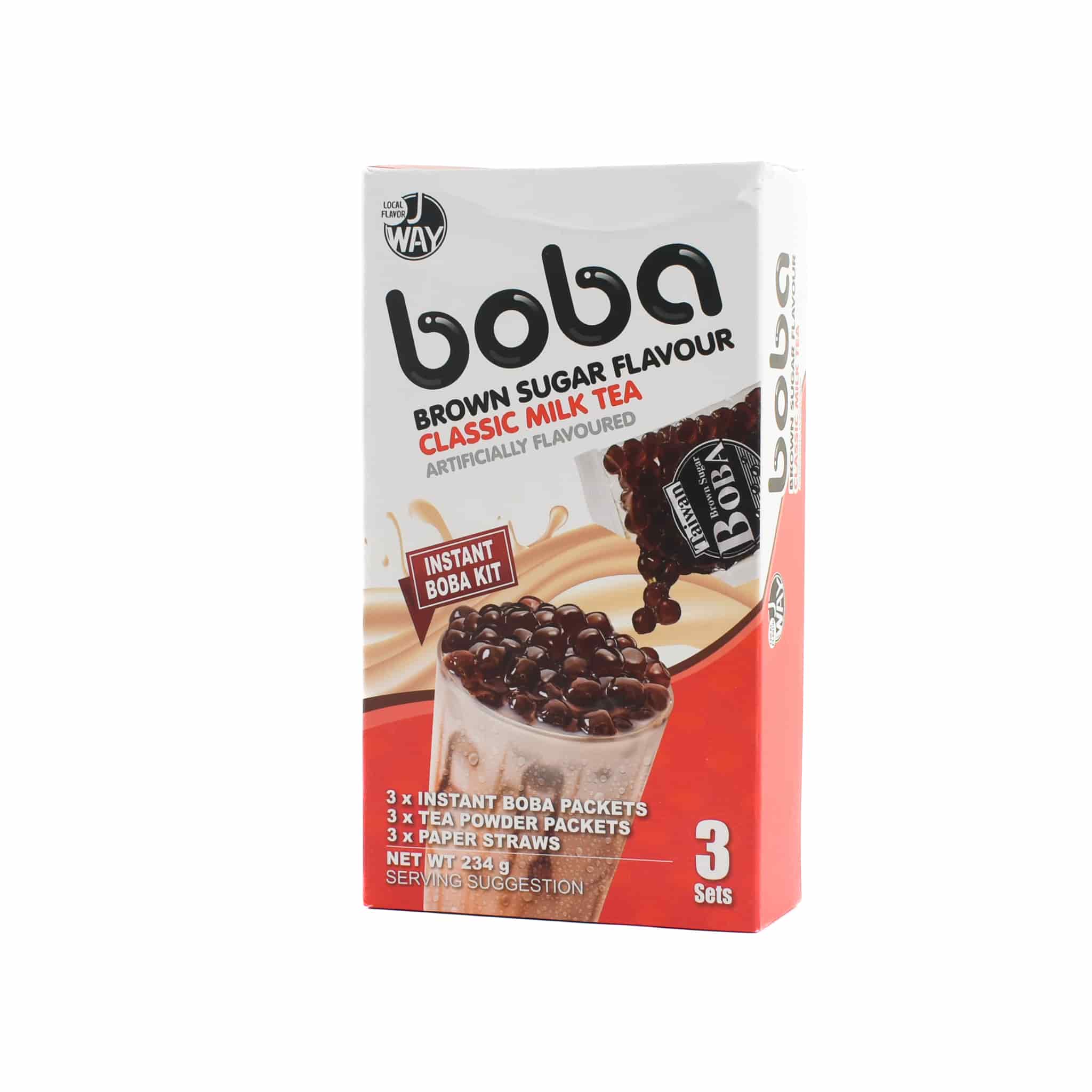 Short Dated Brown Sugar Boba Classic Milk Tea Kit, 3 sets