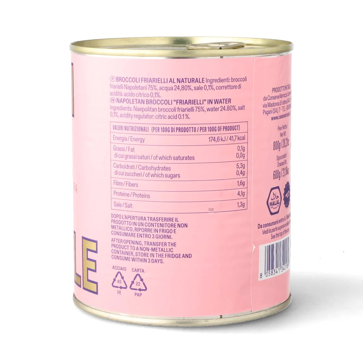 Casa Marrazzo Neopolitan Friarielli Broccoli in Oil, 800g - Image 2