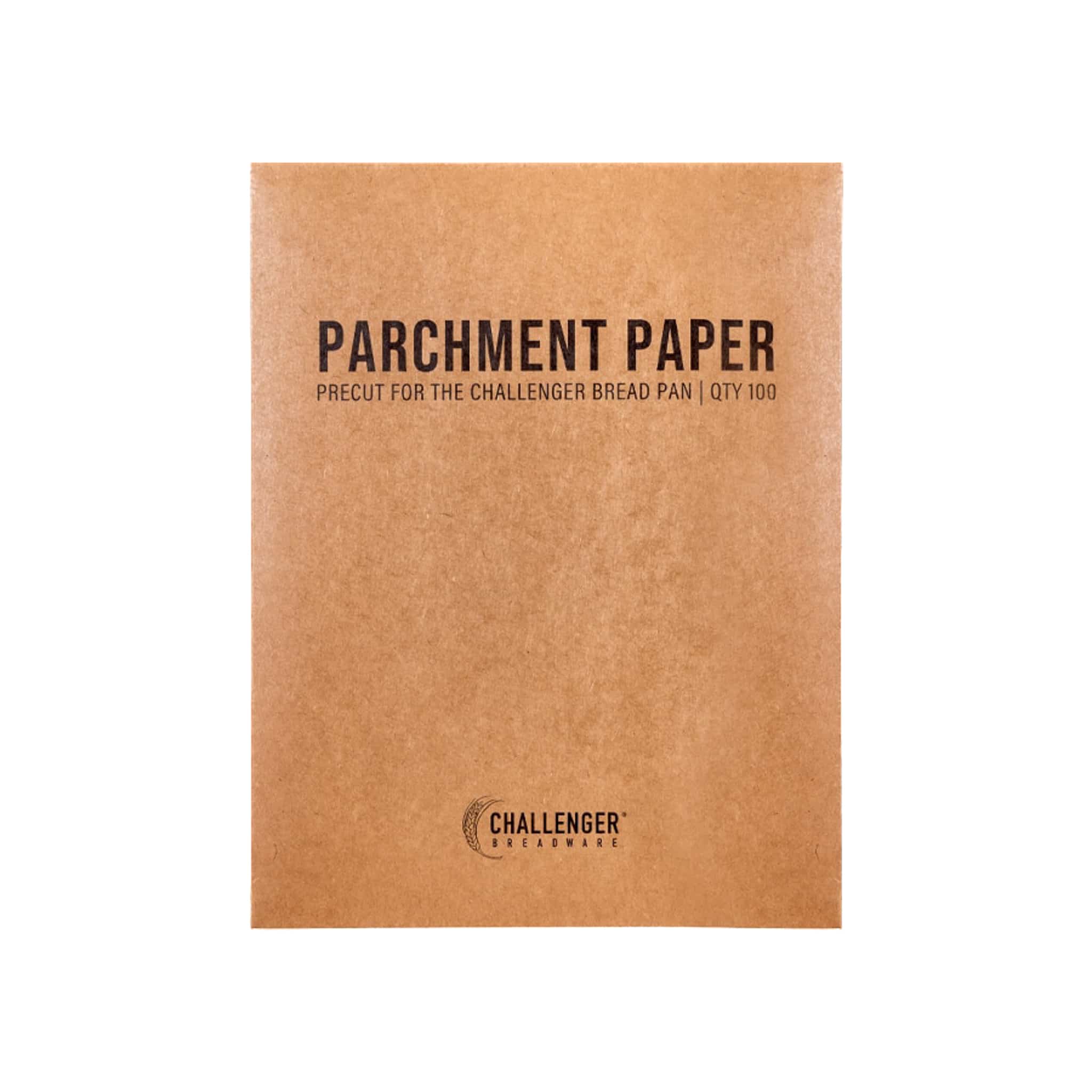 Challenger Pre Cut Parchment Paper for Bread Pan, 100 Sheets