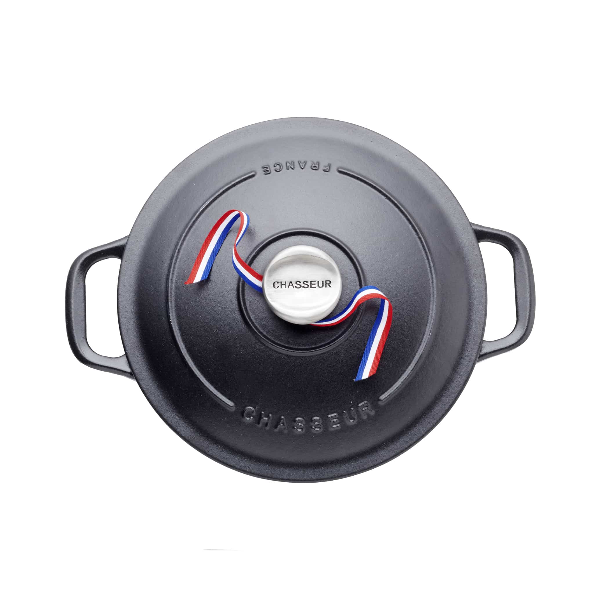 Chasseur Black Cast Iron Dutch Oven, 24cm - Image 2