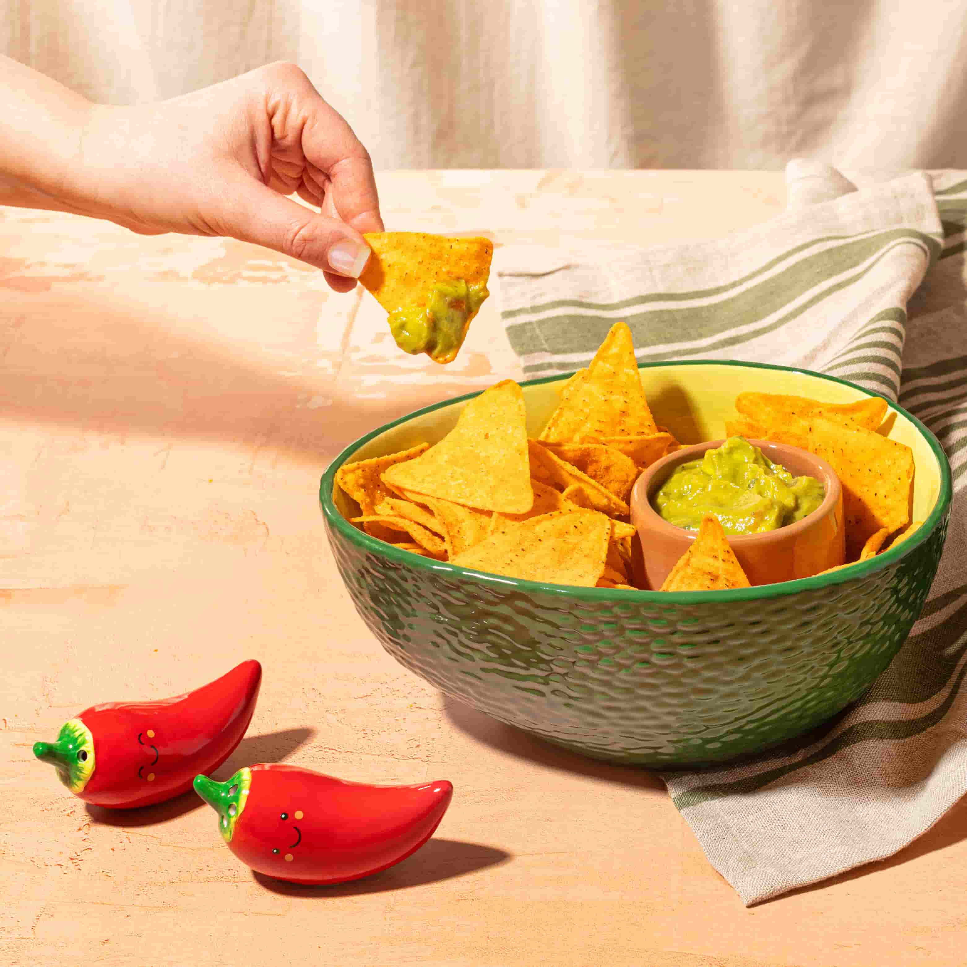 Chilli Ceramic Salt & Pepper Shakers - Image 2