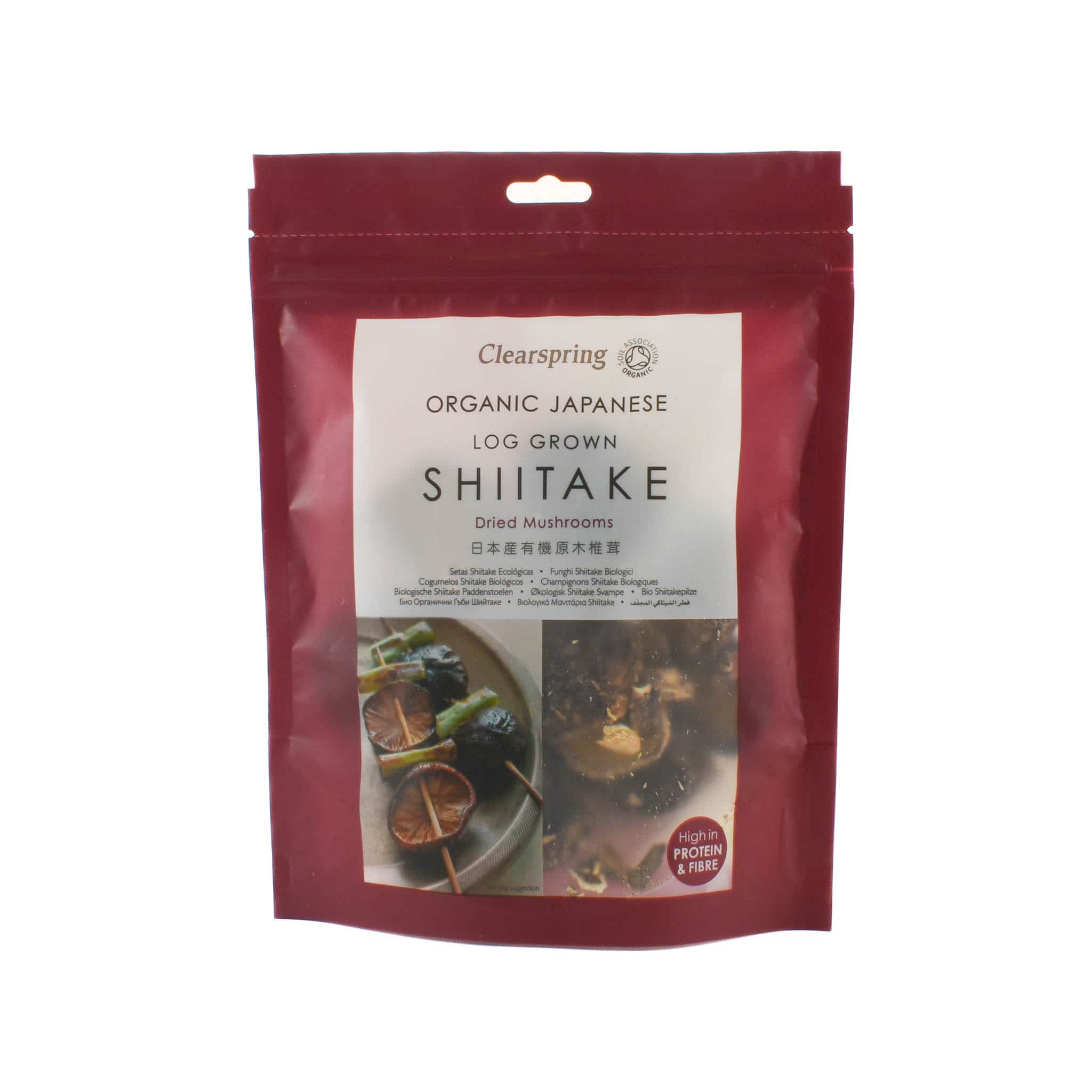 Clearspring Shiitake Mushrooms - Organic, 40g