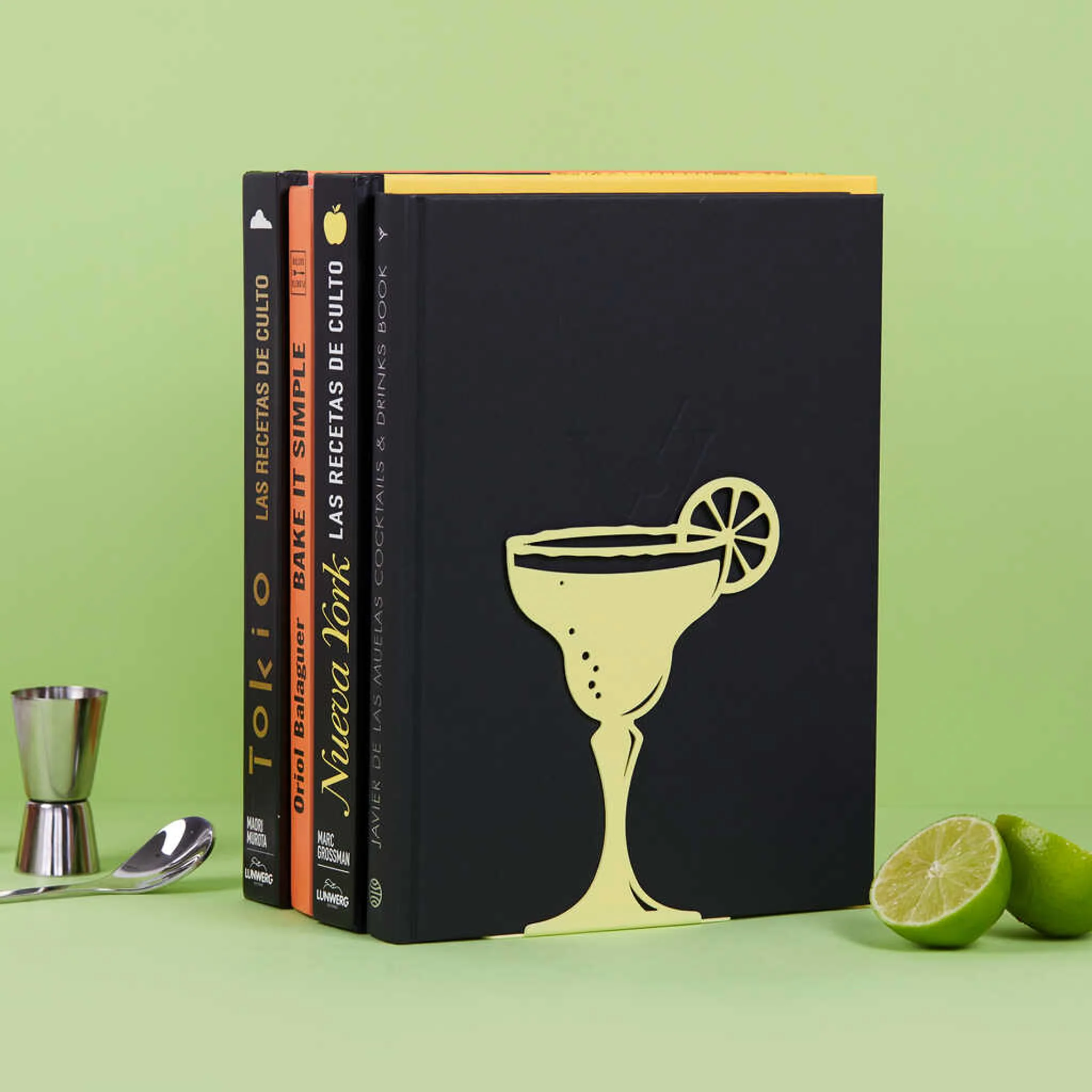 Cocktail Metal Bookend - Image 2