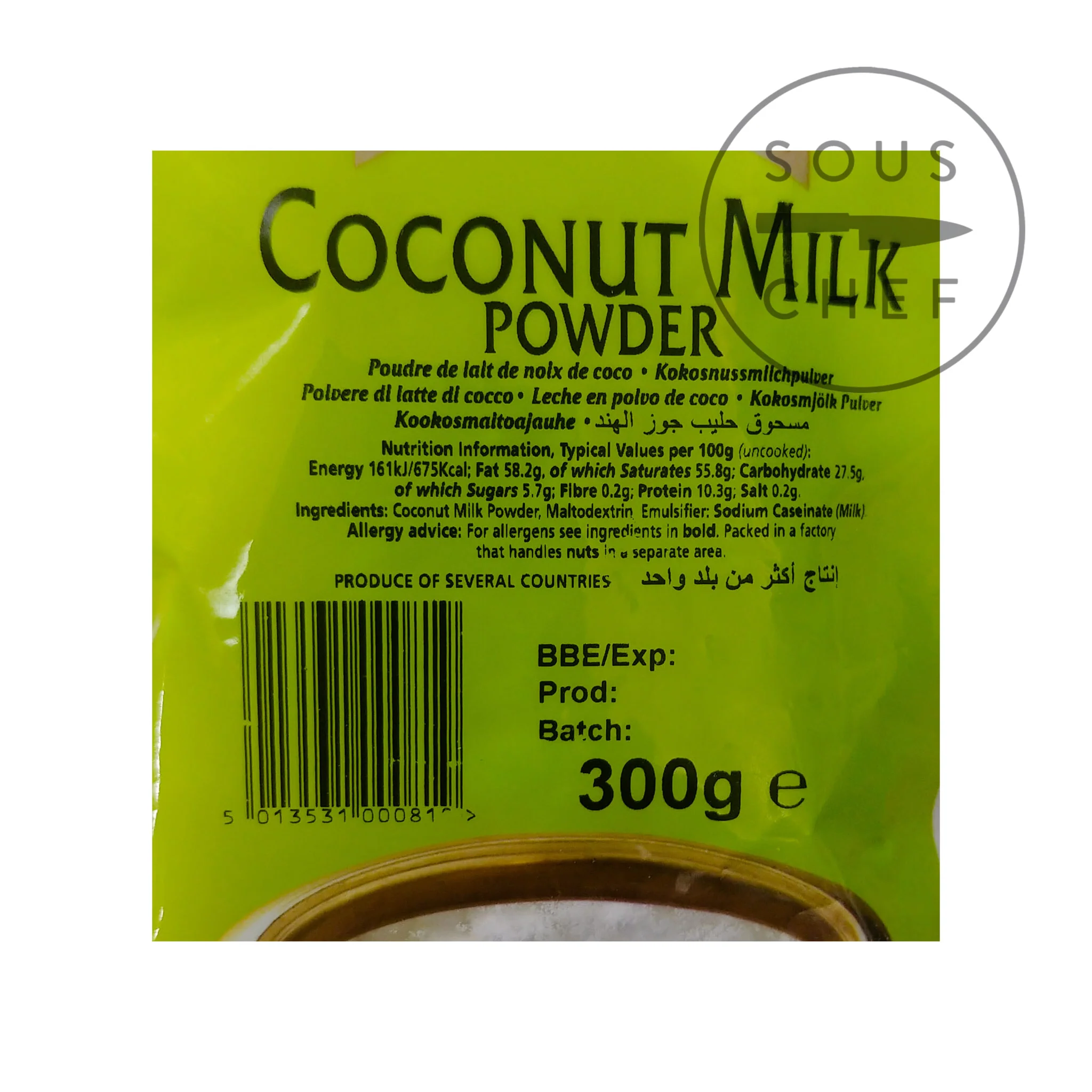 Coconut Milk Powder, 300g - Image 2