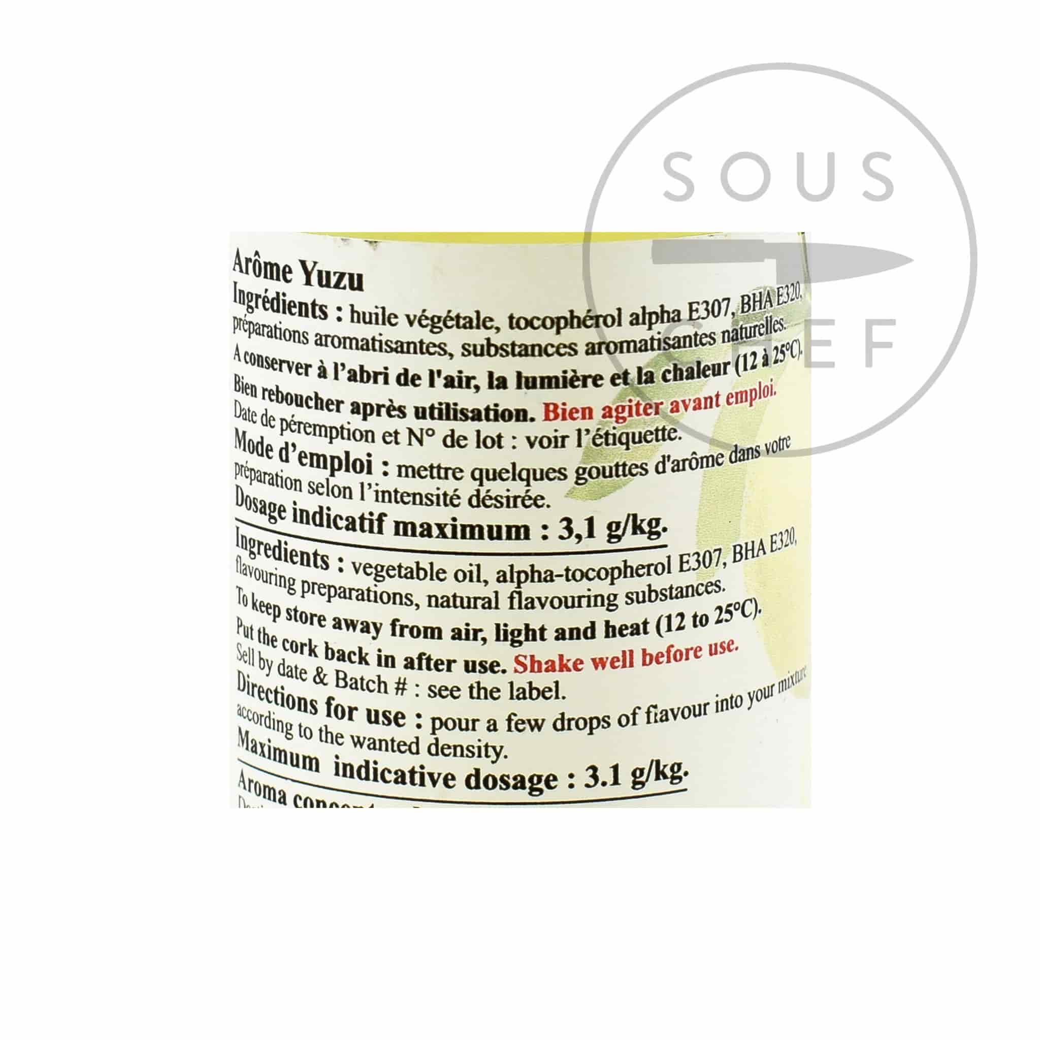 Deco Relief Concentrated Yuzu Flavour, 125ml - Image 2