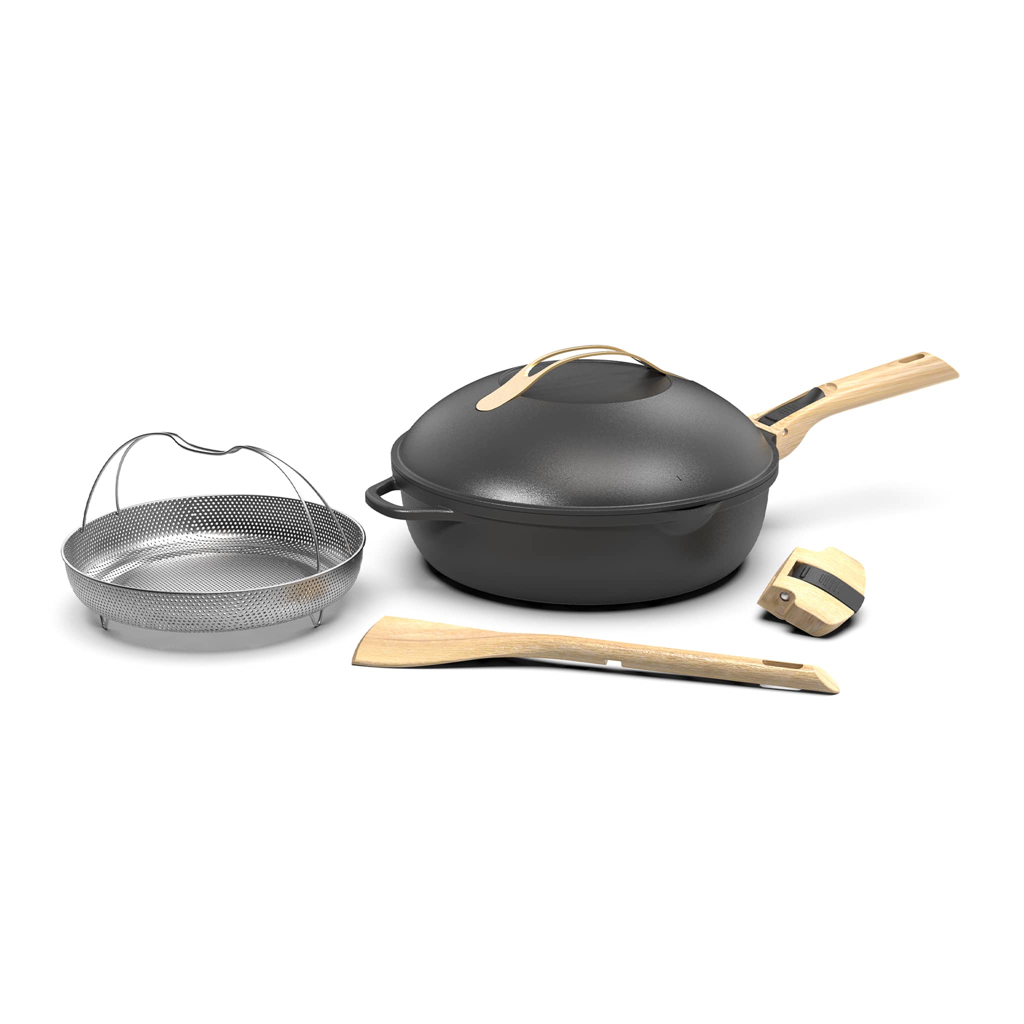 Cookut Lightweight Non-Stick Black Fabulous Pan, 28cm, BPA-Free - Image 2