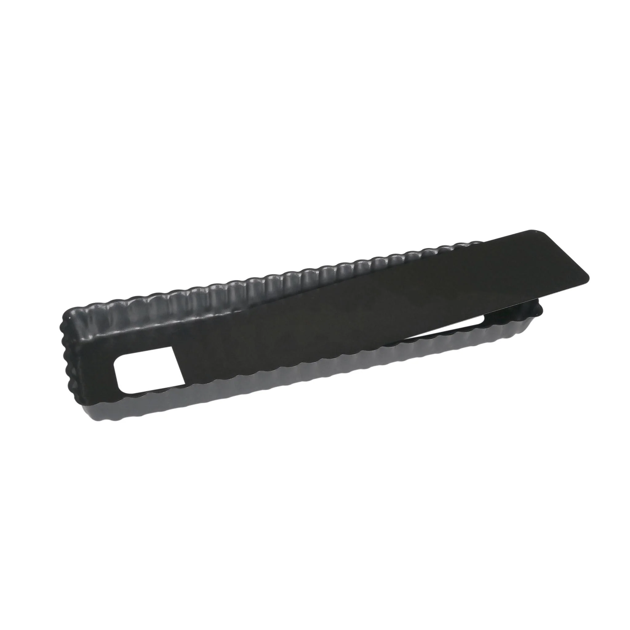 De Buyer Fluted Rectangle Tart Mould with Loose Base