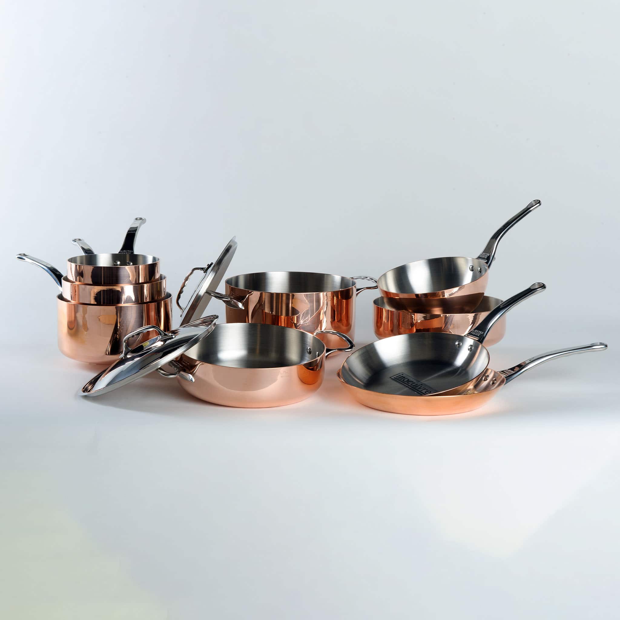 De Buyer Prima Matera Induction-Compatible Copper Saucepan - Image 6