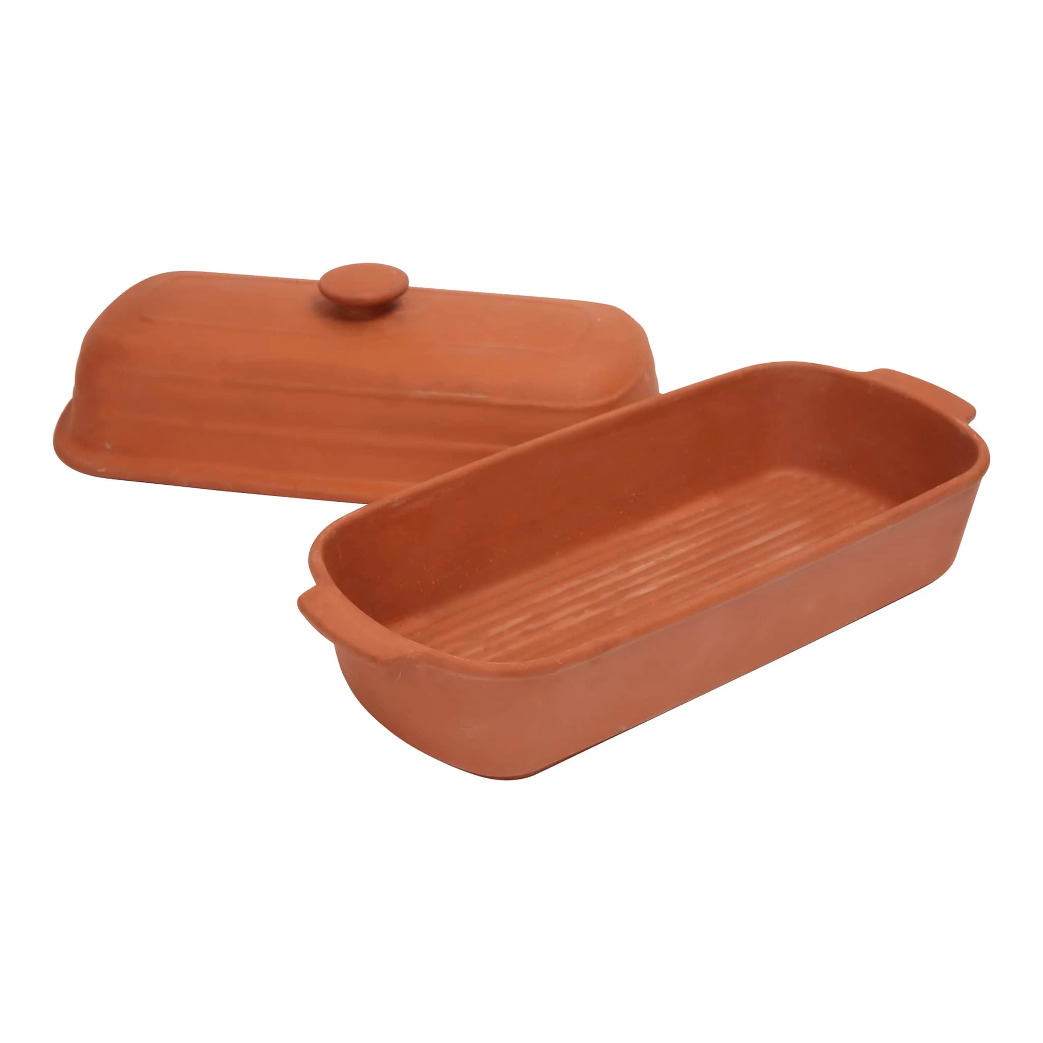 Dexam Terracotta Bread Baker with Lid, 31cm - Image 3