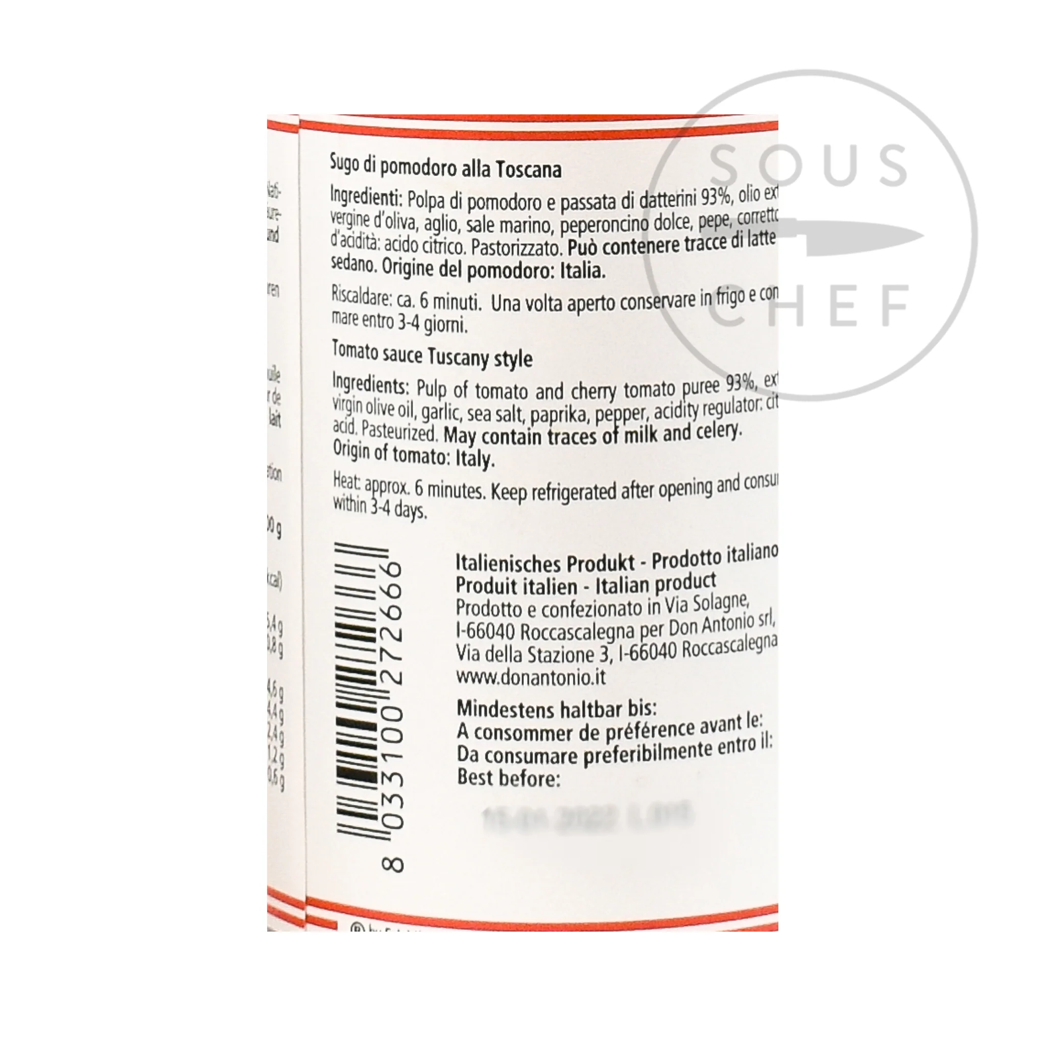 Don Antonio Toscana Sauce, 500g - Image 4