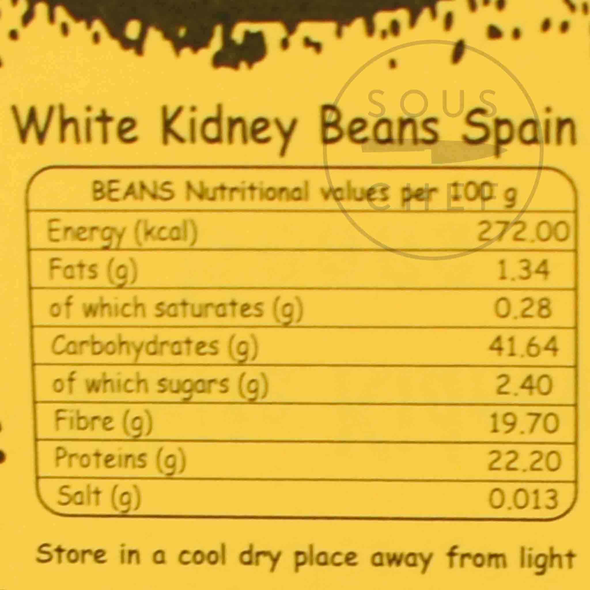 Dried Alubia Beans from Leon, 1kg - Image 2