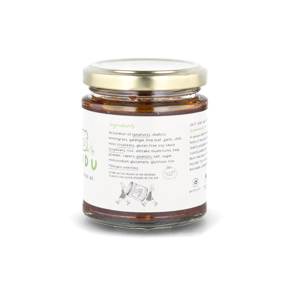 Dudu Eats Lemongrass Chilli Oil, 190ml - Image 2