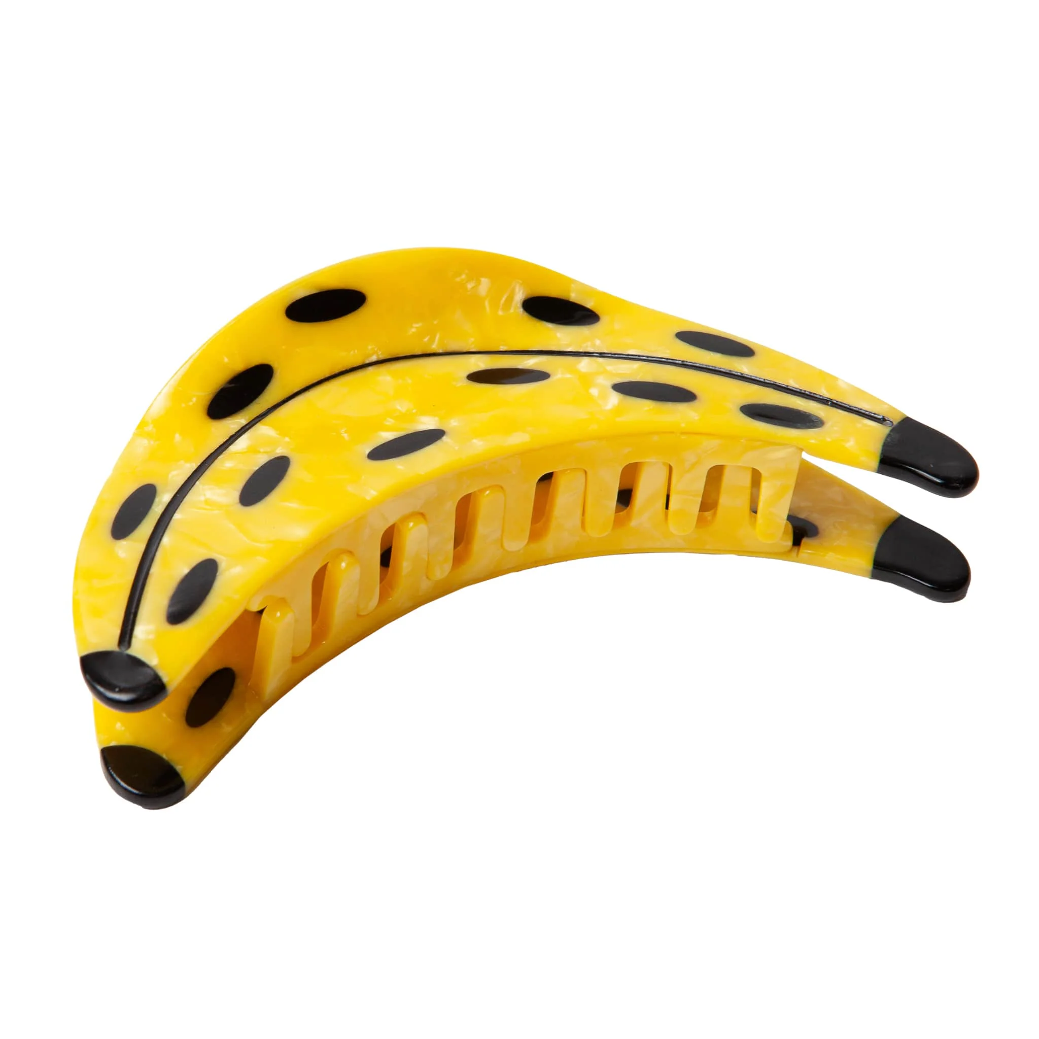 Eat My Socks Banana Hair Claw Clip