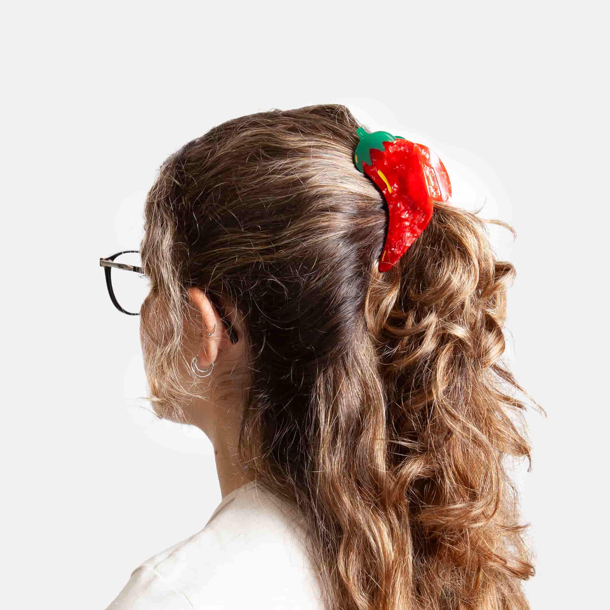 Eat My Socks Chilli Hair Claw Clip - Image 2