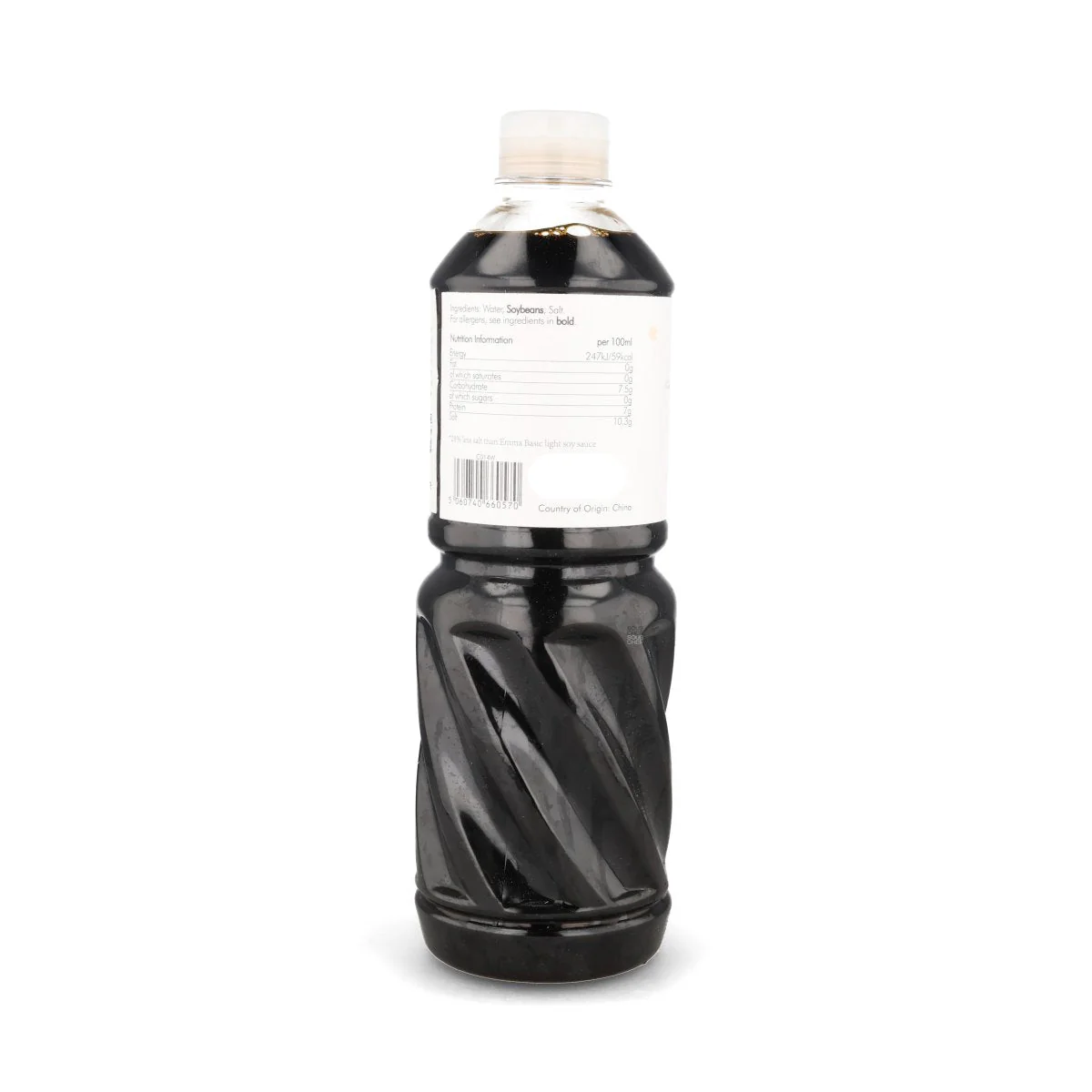 Emma Basic Gluten Free Reduced Salt Soy Sauce, 1 Litre - Image 2