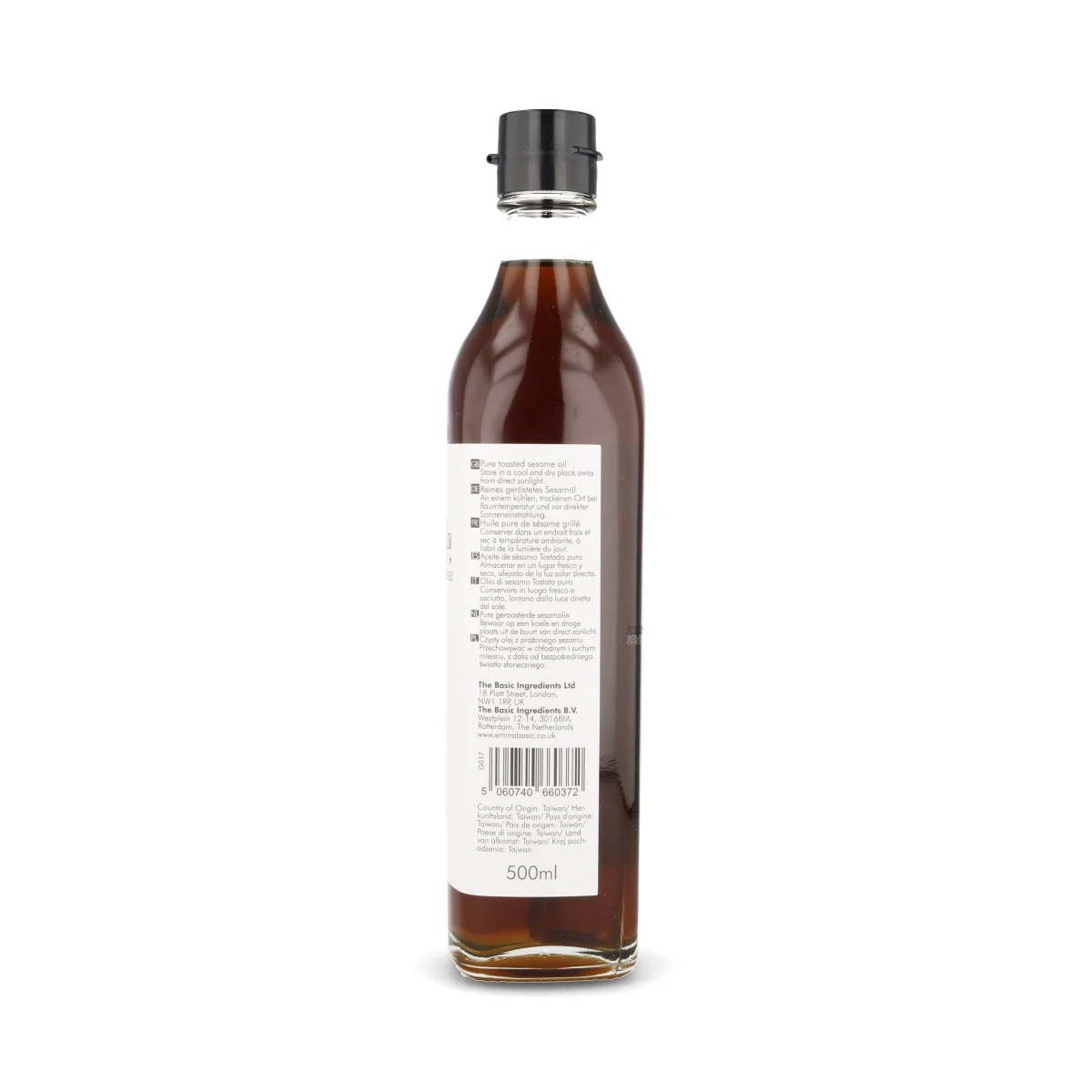 Emma Basic Toasted Pure Sesame Seed Oil, 500ml - Image 2