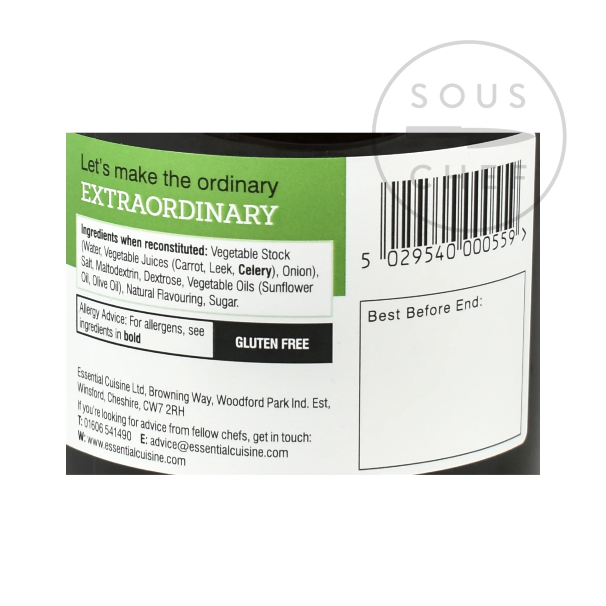 Essential Cuisine Vegetable Glace, 600g - Image 3