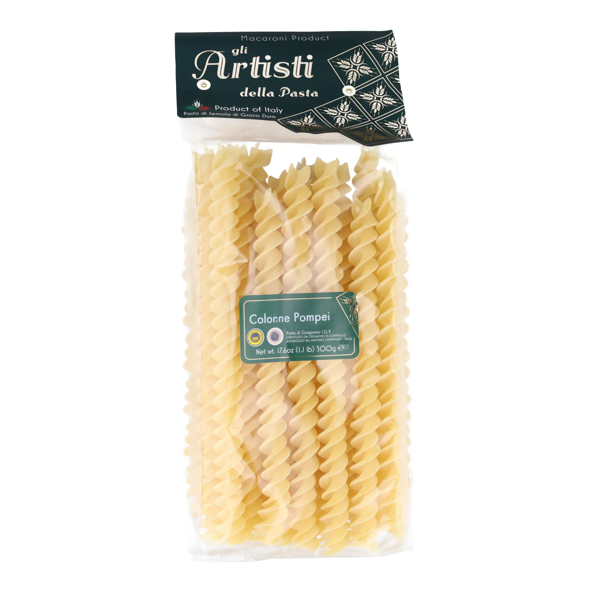 Gli Artisti della Pasta IGP Colonne Pompei, 500g