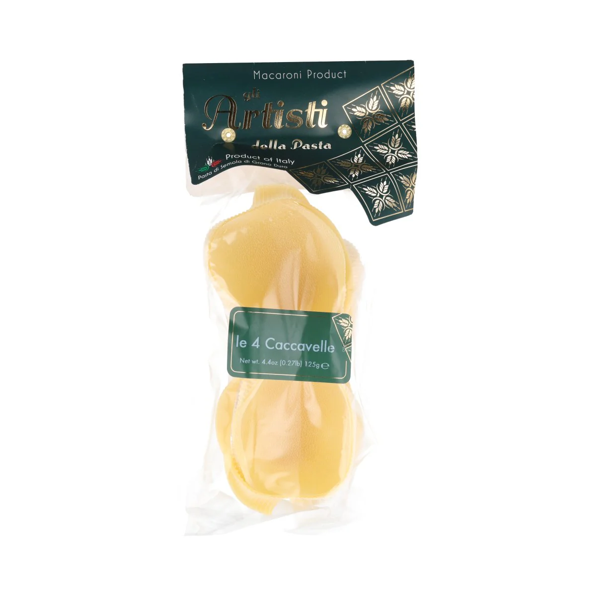Gli Artisti della Pasta IGP Le 4 Caccavelle in Bag, 125g