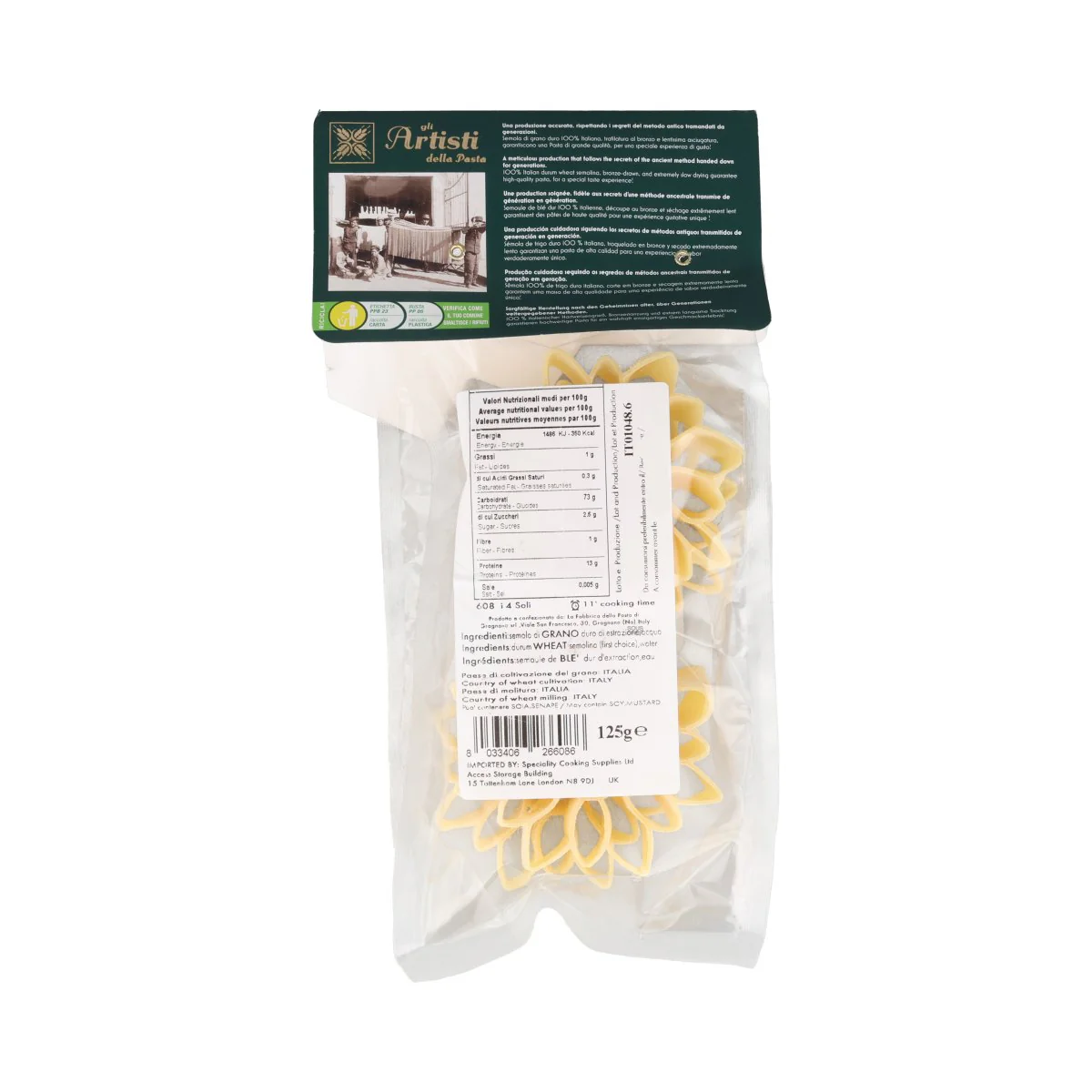Gli Artisti della Pasta IGP Soli di Capri Pasta, 125g - Image 2