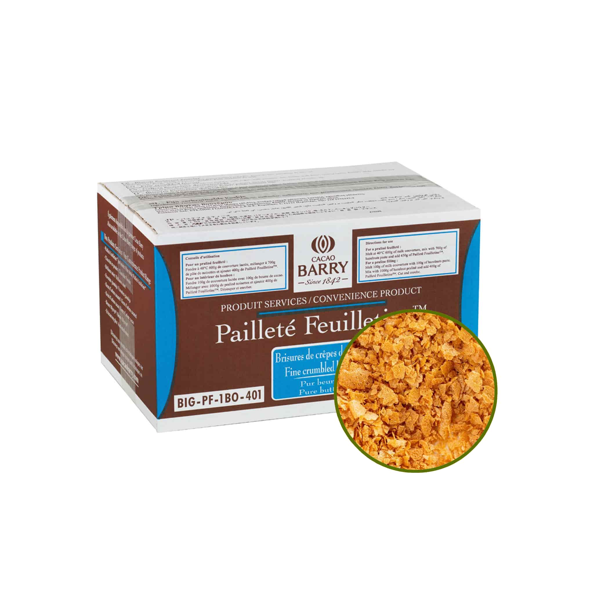 Feuilletine, 2.5kg