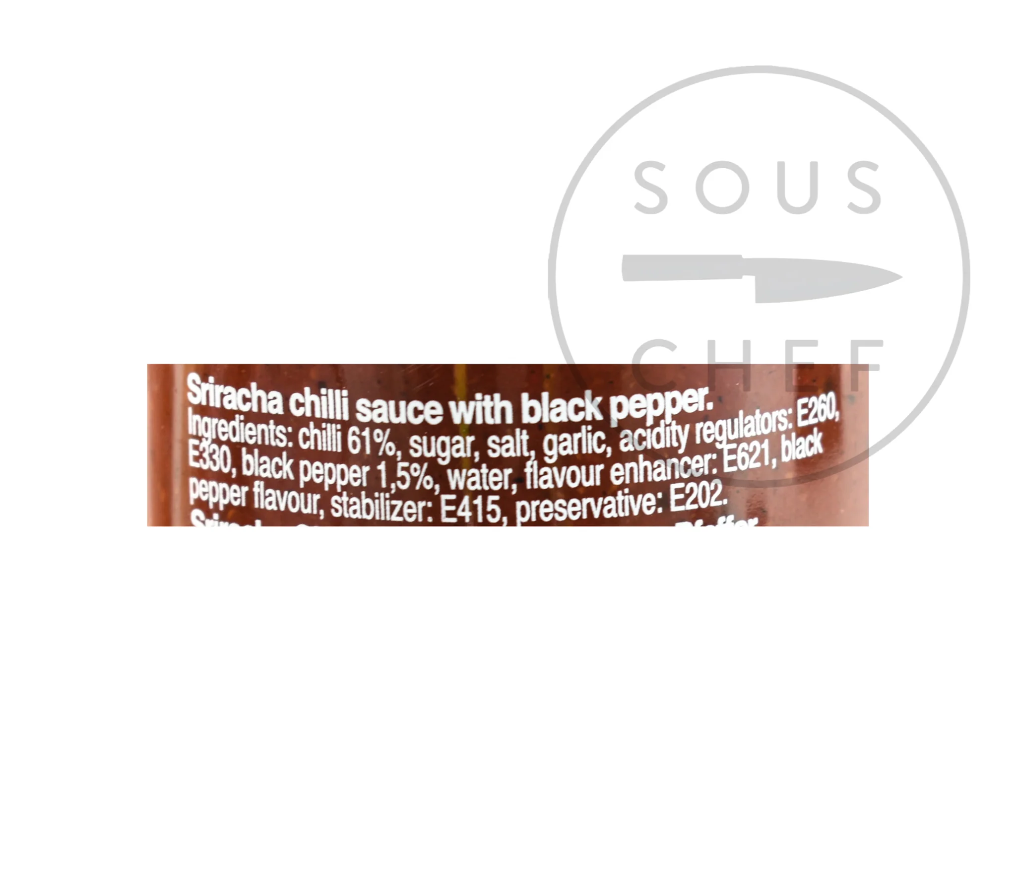 Flying Goose Sriracha Black Pepper, 455ml - Image 2