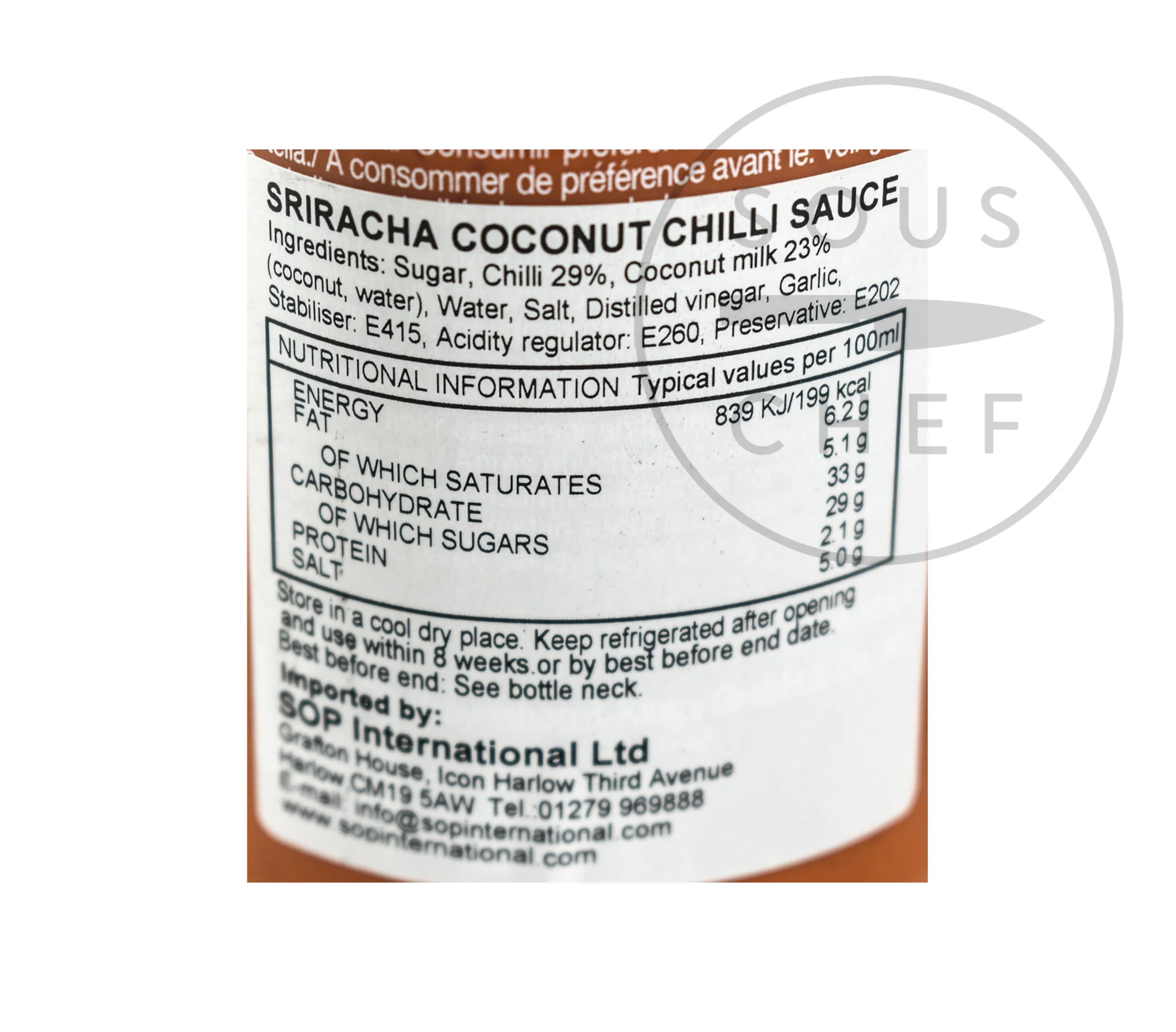 Flying Goose Sriracha Coconut, 455ml - Image 2