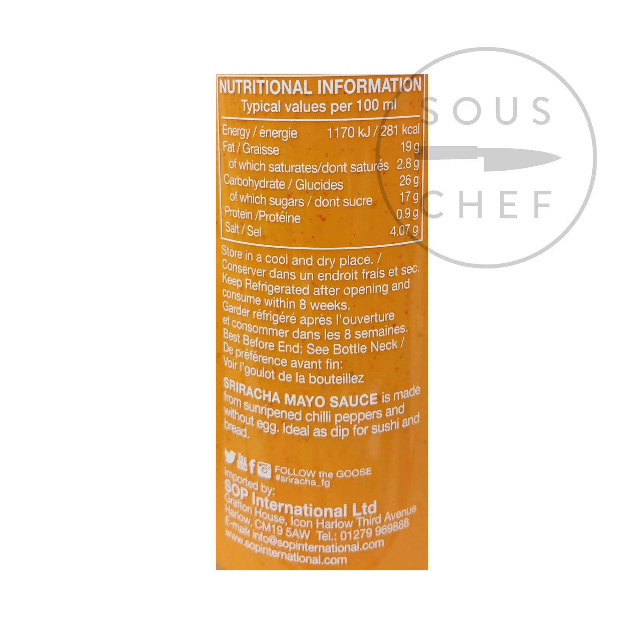 Flying Goose Sriracha Mayo, 455ml - Image 3