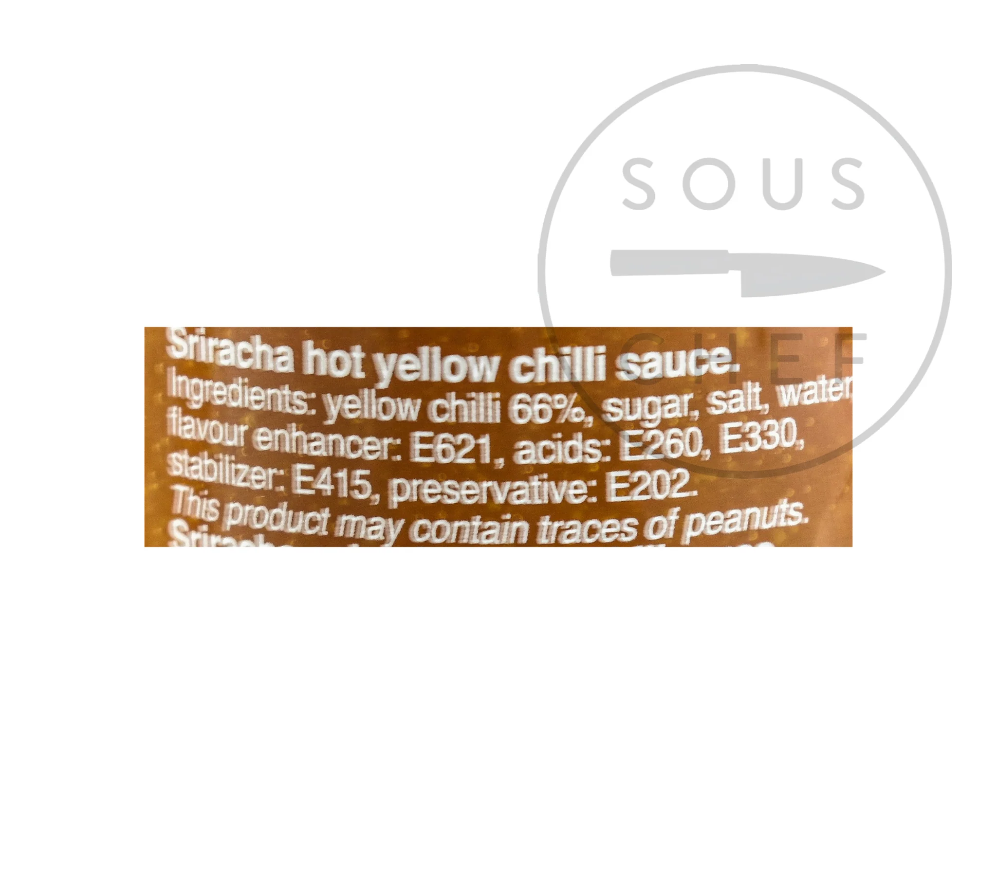 Flying Goose Yellow Sriracha, 455ml - Image 2
