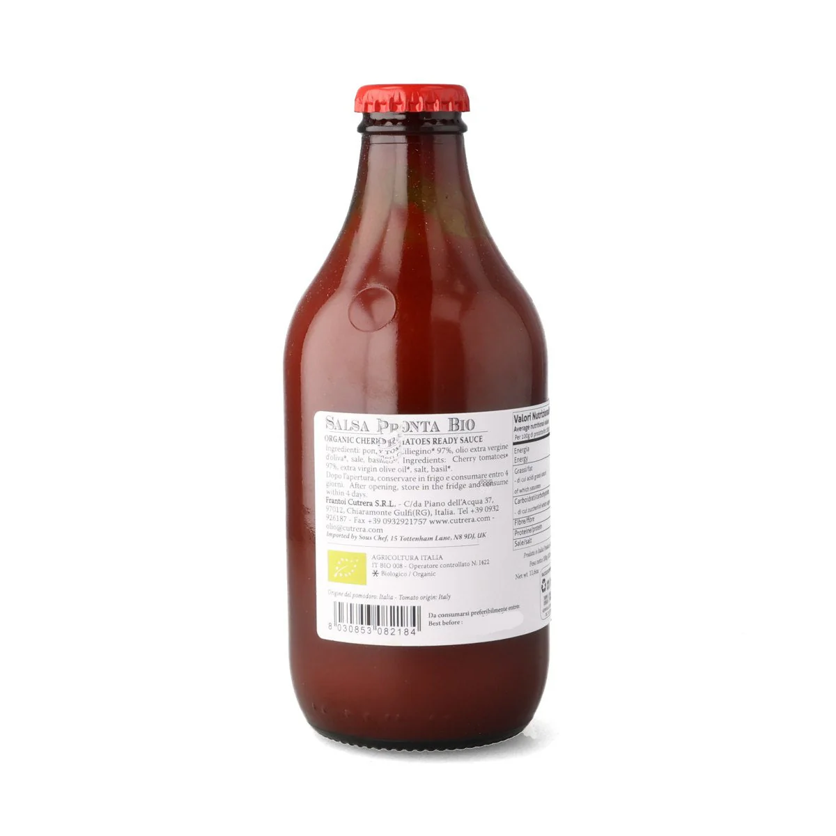 Frantoi Cutrera Organic Cherry Tomato Sauce, 330g - Image 4