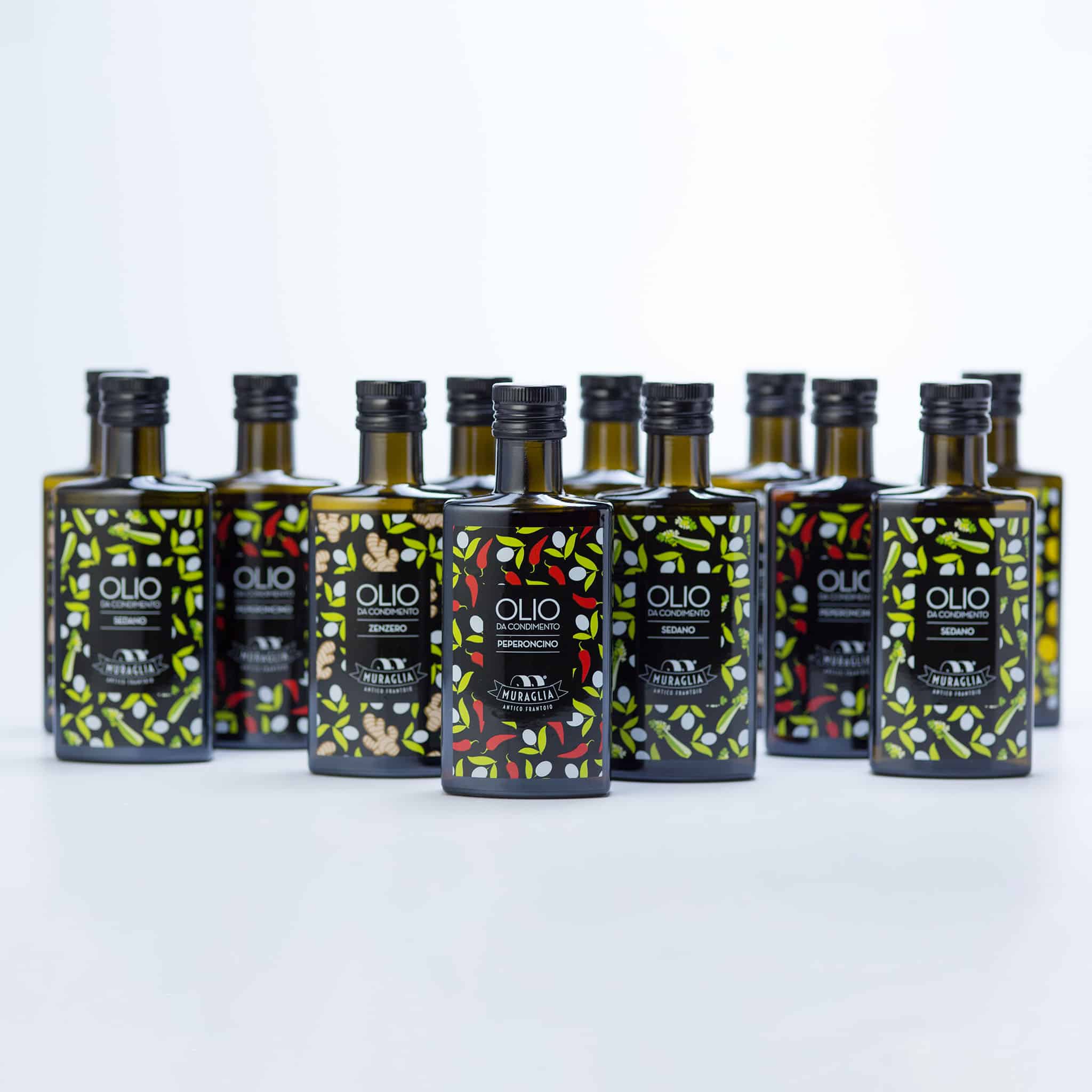 Frantoio Muraglia Aromatic Garlic Extra Virgin Olive Oil, 200ml - Image 2