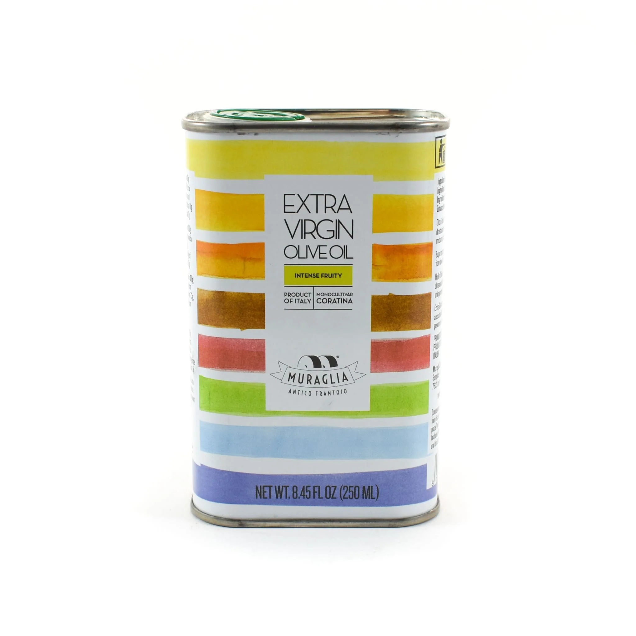 Frantoio Muraglia Extra Virgin Olive Oil Rainbow Tin