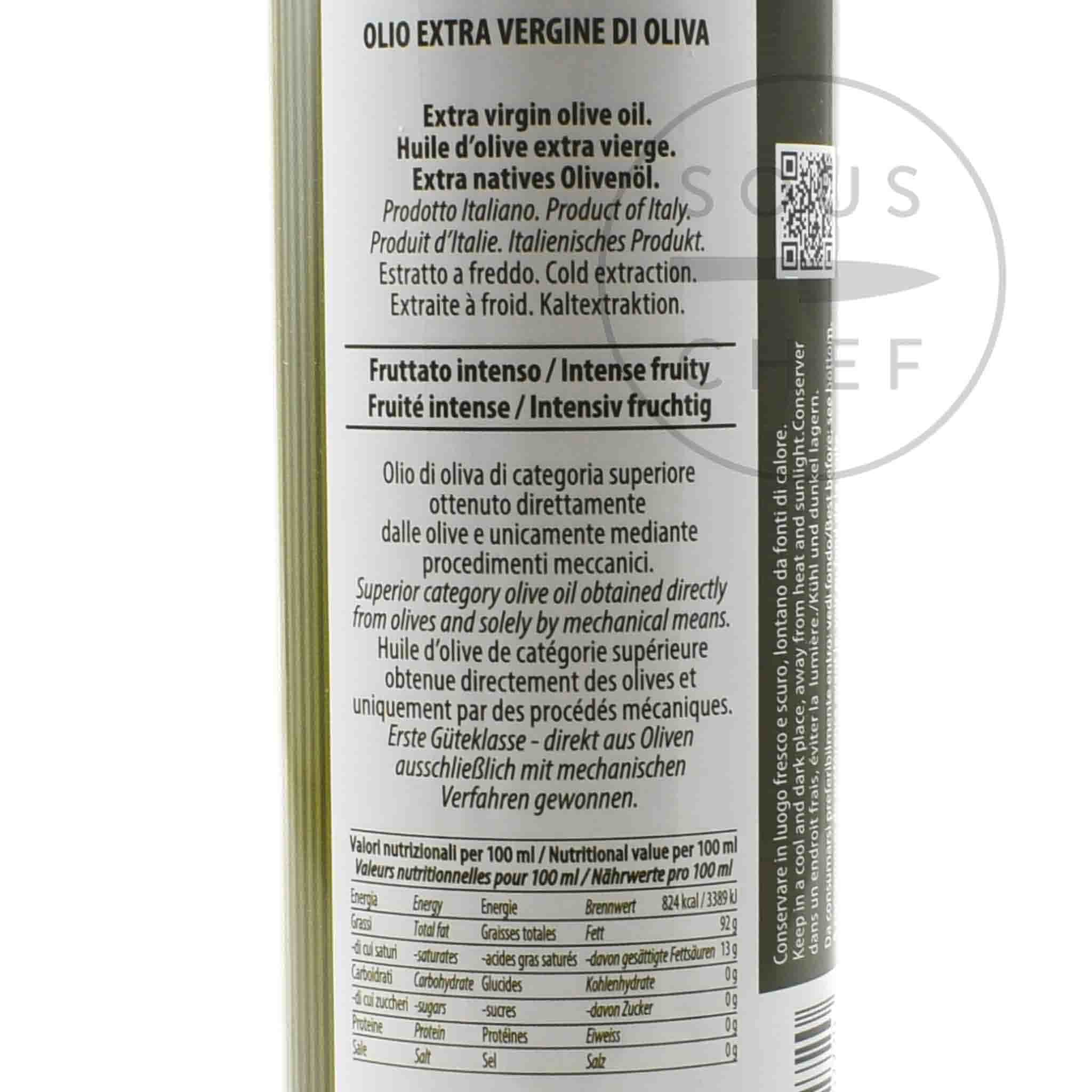 Galantino Intenso Lattina Extra Virgin Olive Oil in Tin, 500ml - Image 2