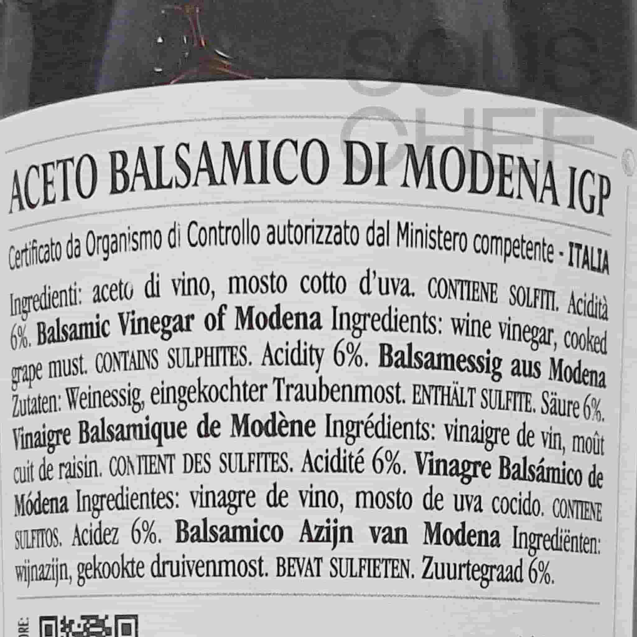 Giusti 1 Silver Medal Balsamic Vinegar, 250ml - Image 2