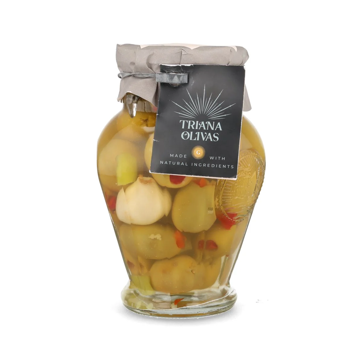 Gordal Olives with Roasted Pepper and Smoked Paprika, 580ml - Image 2