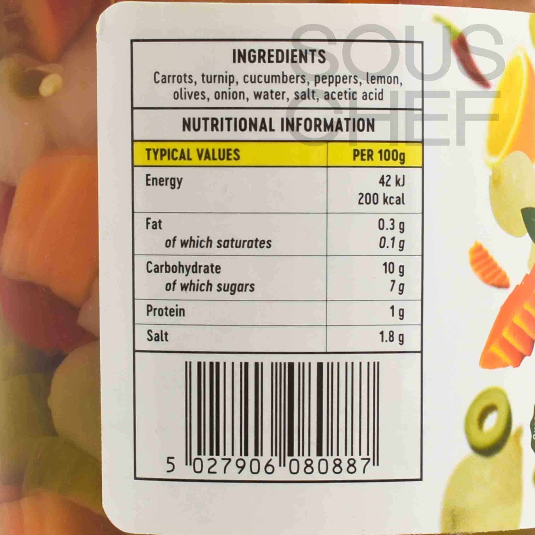 Greenfields Mixed Pickles, 720g - Image 2