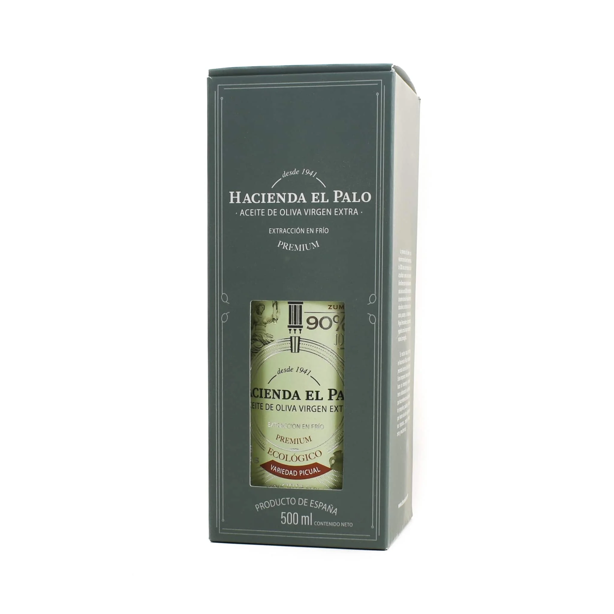 Hacienda el Palo Premium Picual Ecological Extra Virgin Olive Oil, 500ml - Image 2